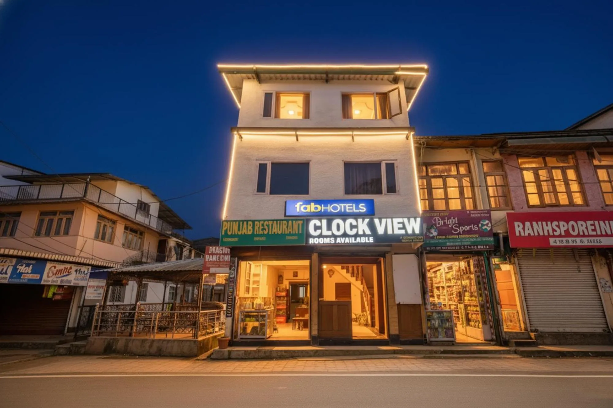 Property building in FabHotel Clock View