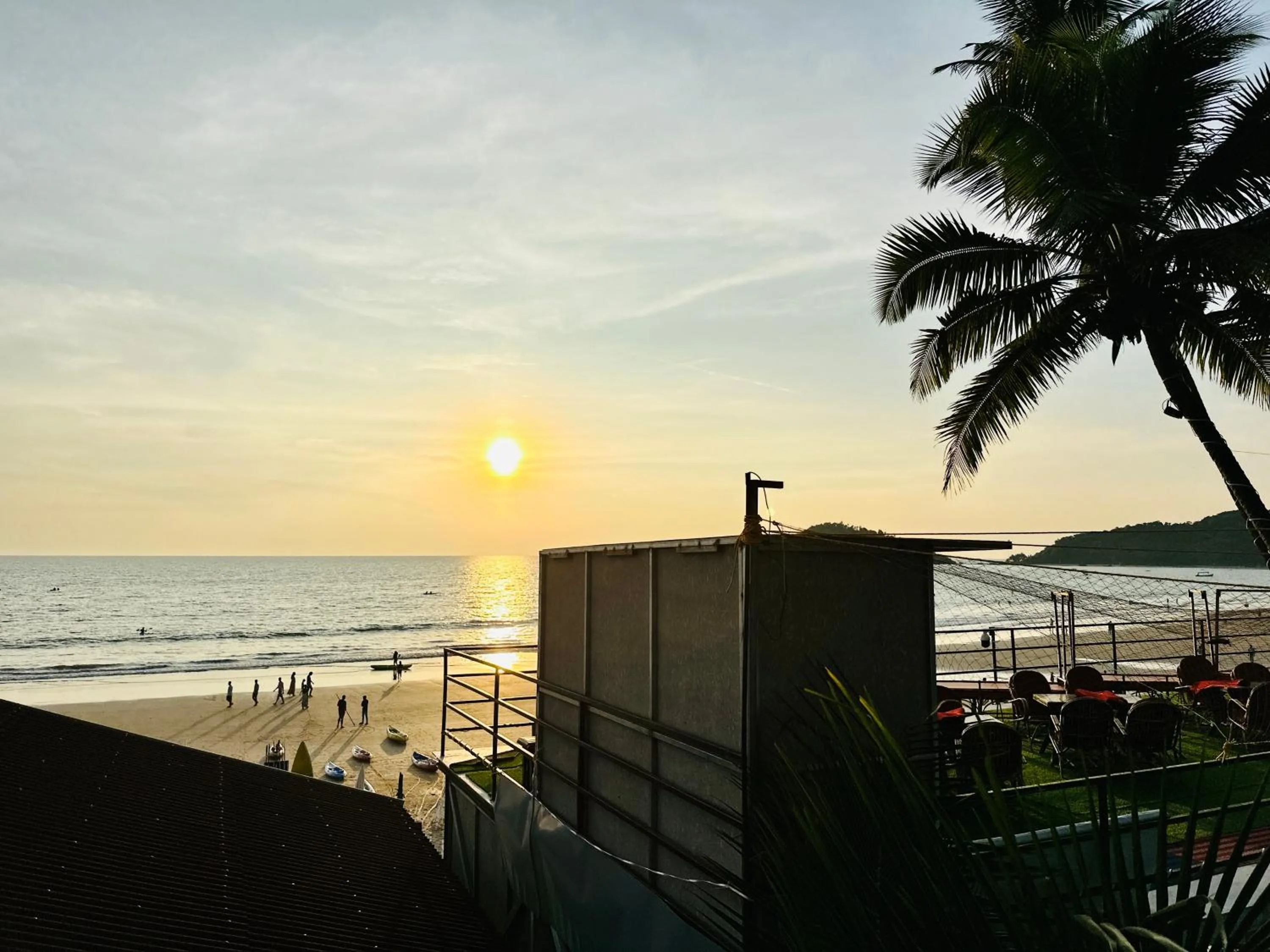 Sunset in Cocos Beach Resort