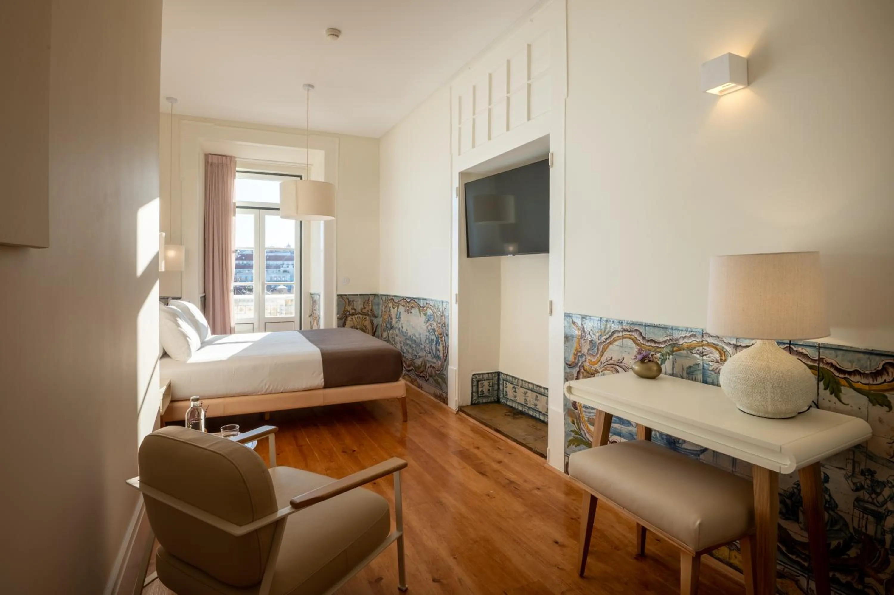 Bedroom, Bed in Memoria Lisboa FLH Hotels