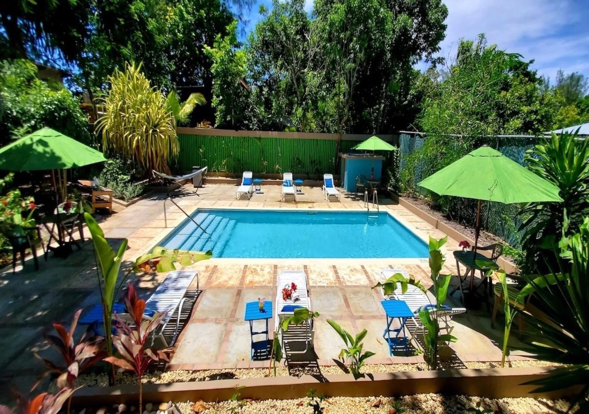 Pool view in Bak A Yaad