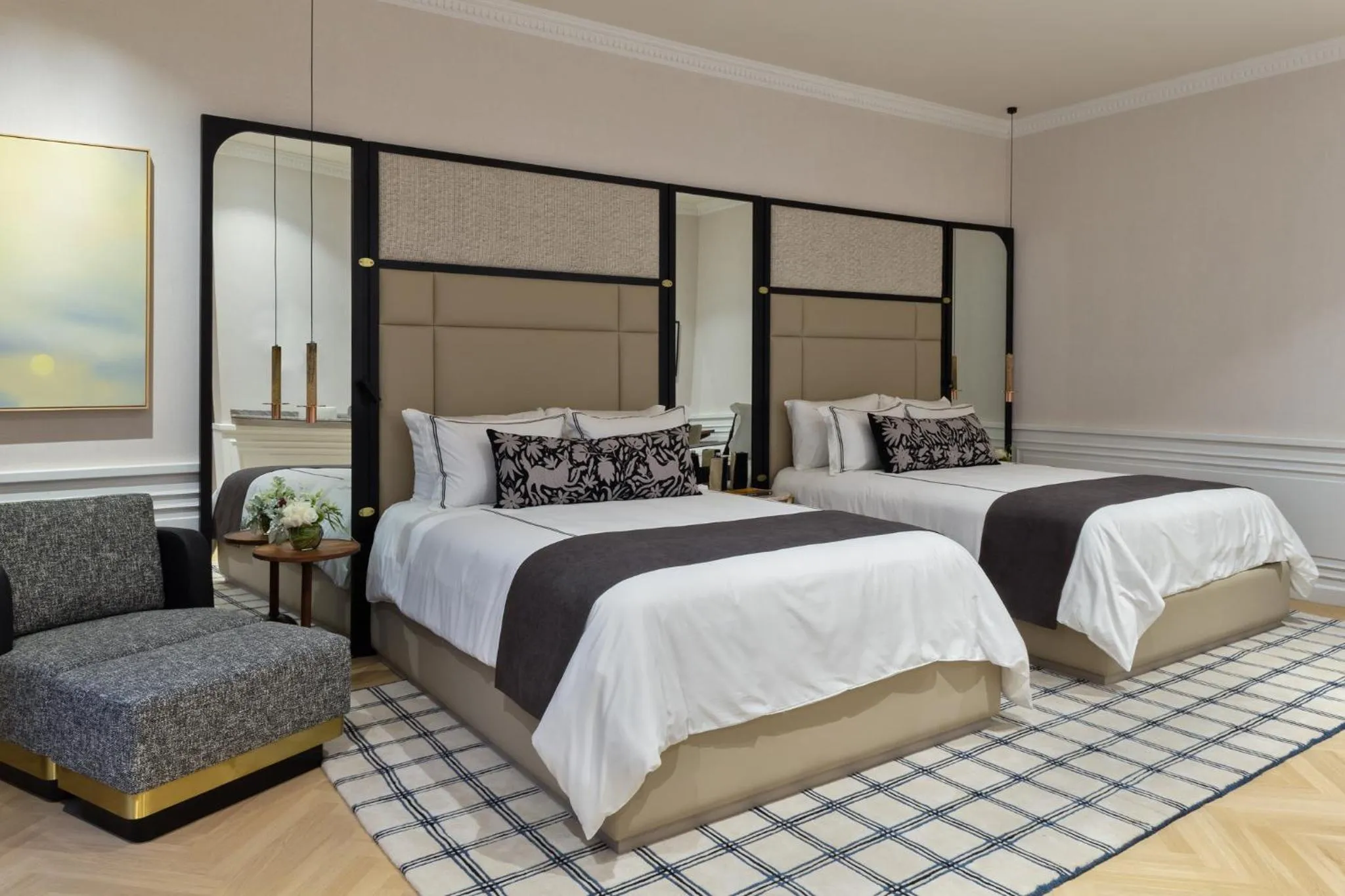 Bed in The Alest Hotel