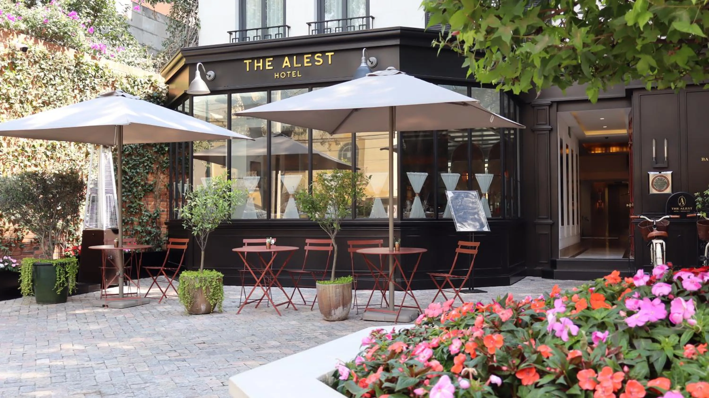 Property building in The Alest Hotel