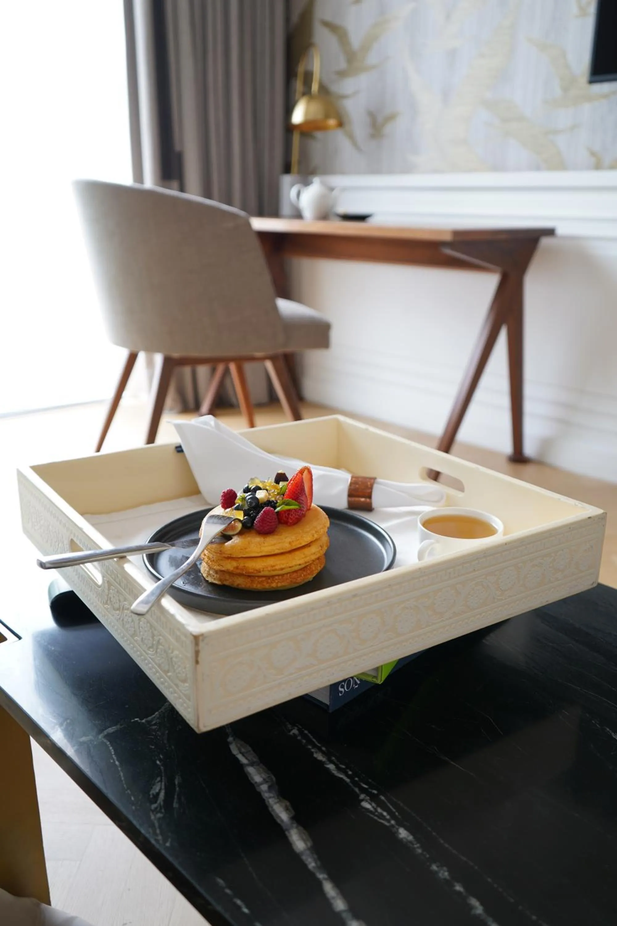 Food and drinks in The Alest Hotel