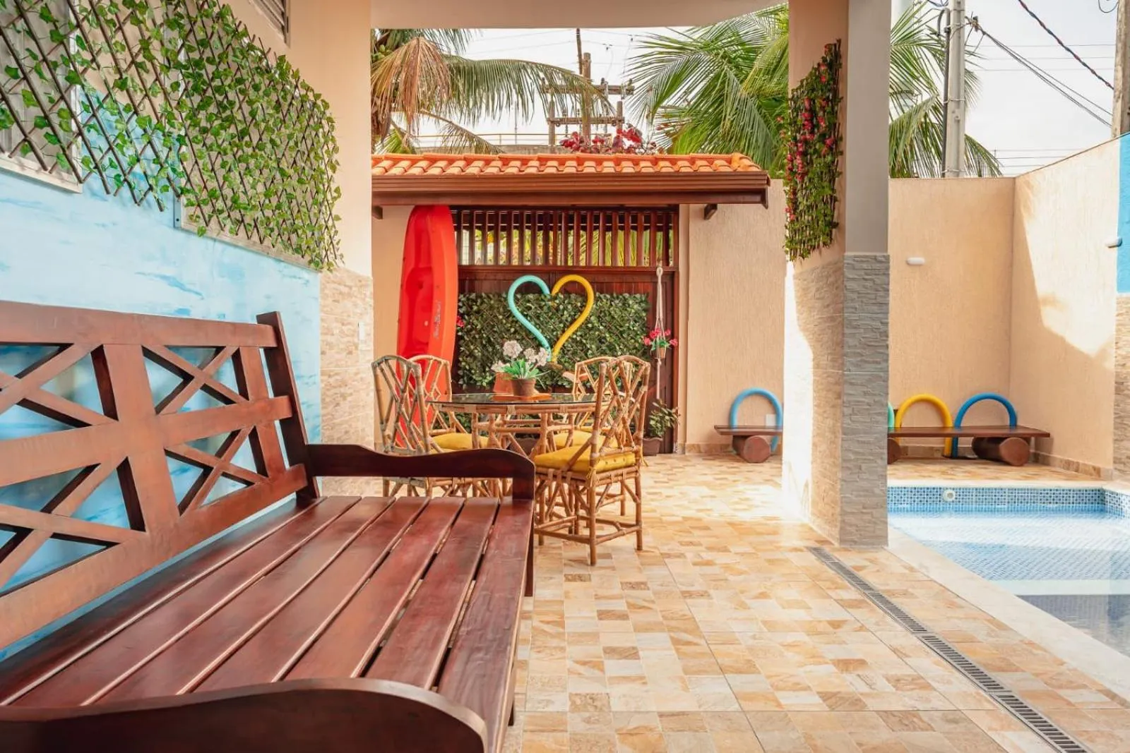 Property building in Pousada Oásis