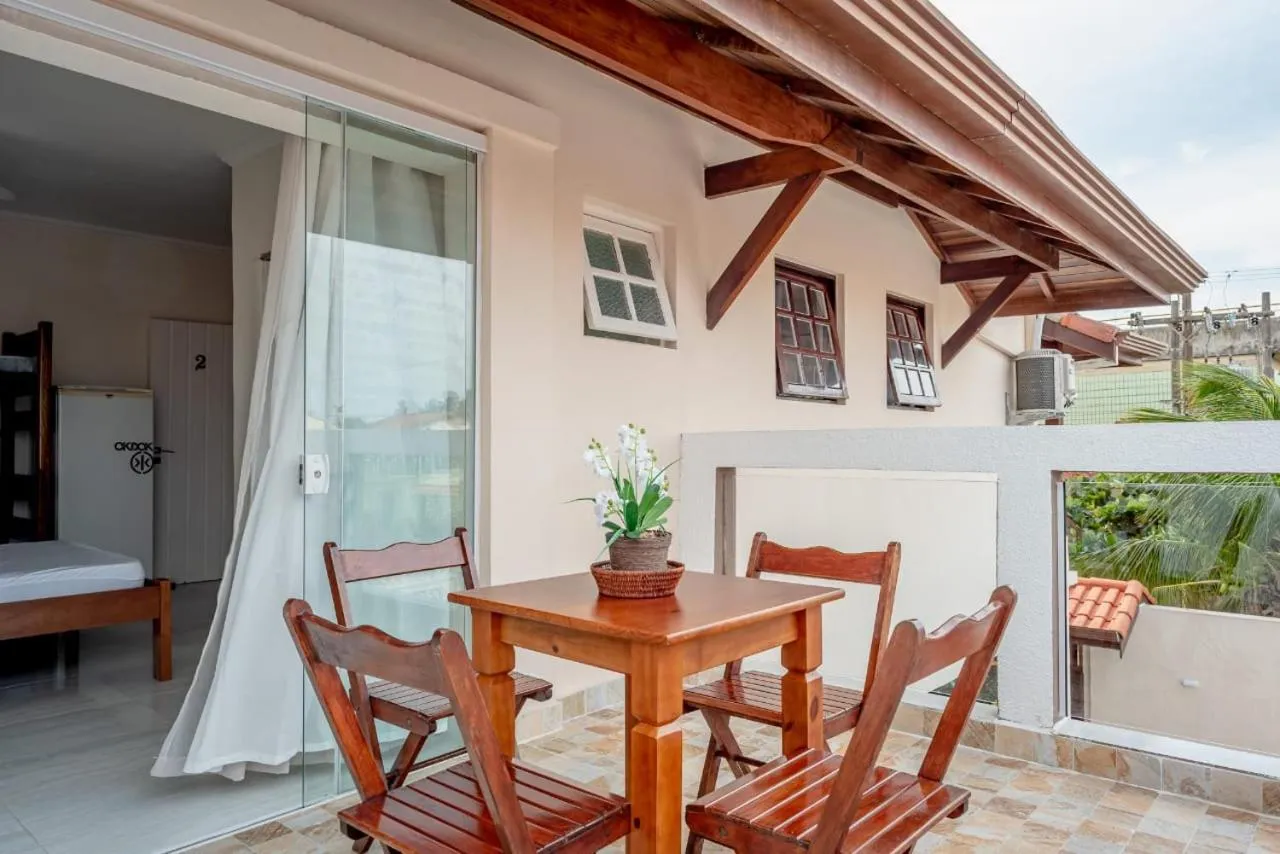Balcony/Terrace in Pousada Oásis