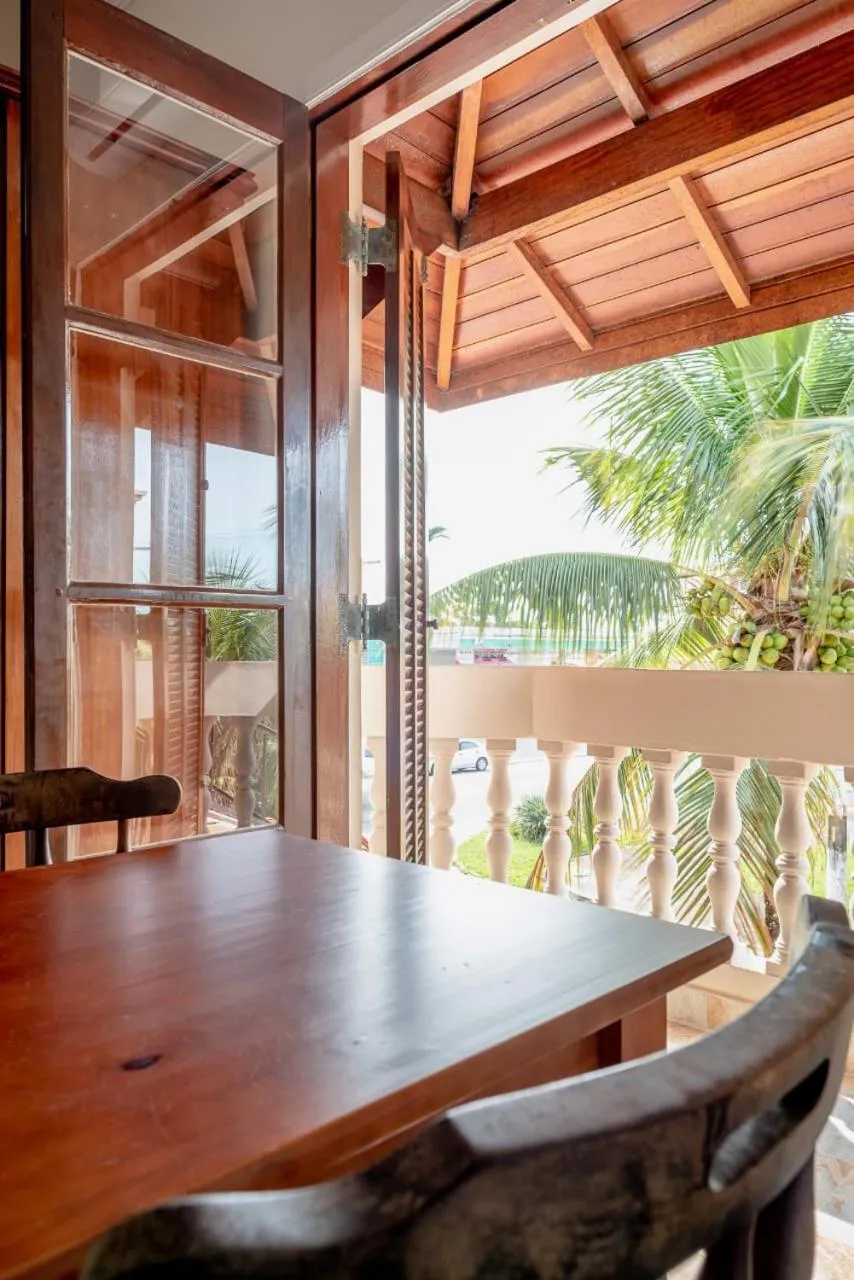 Balcony/Terrace in Pousada Oásis