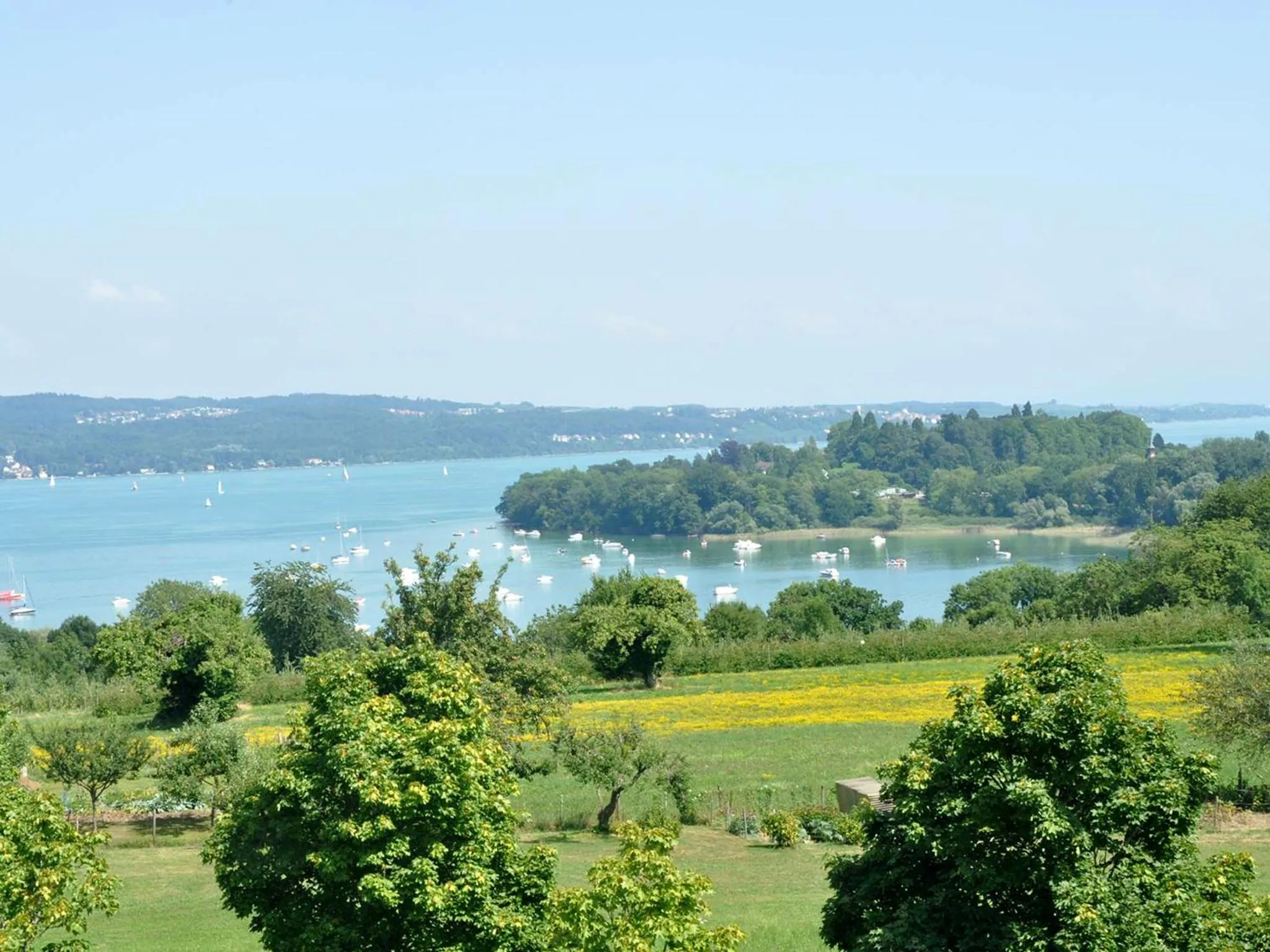 Lake view in Hotel Volapük