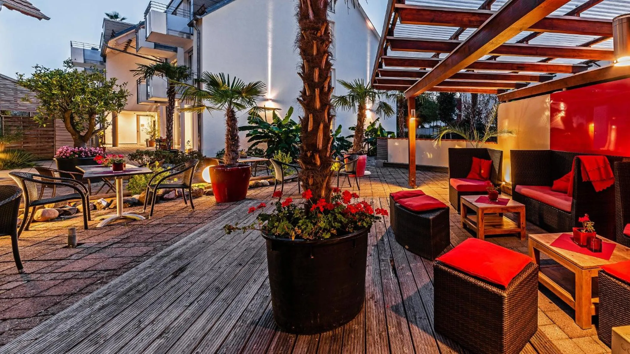 Patio in Hotel Volapük