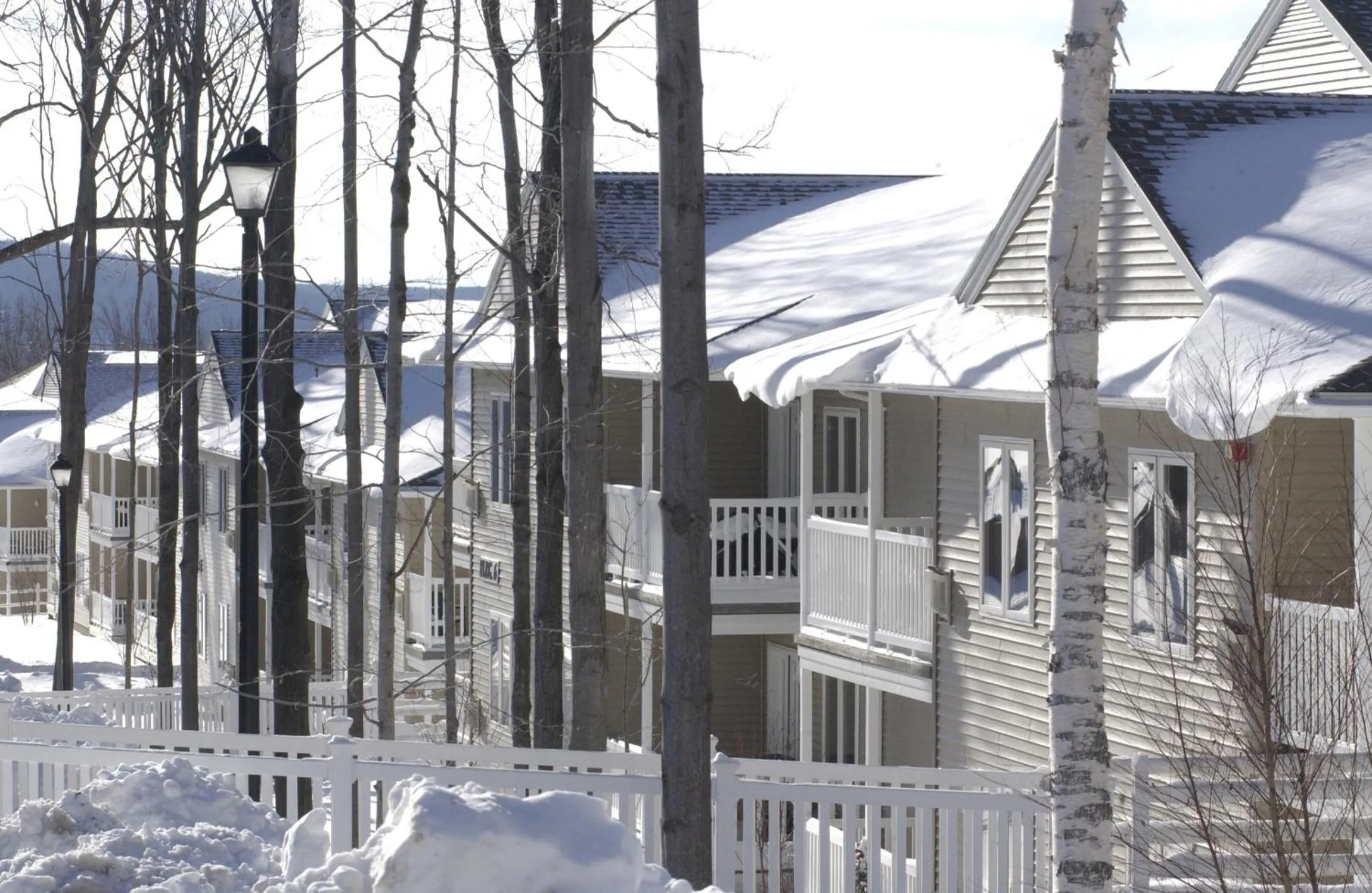 Day in Vacation Village in the Berkshires