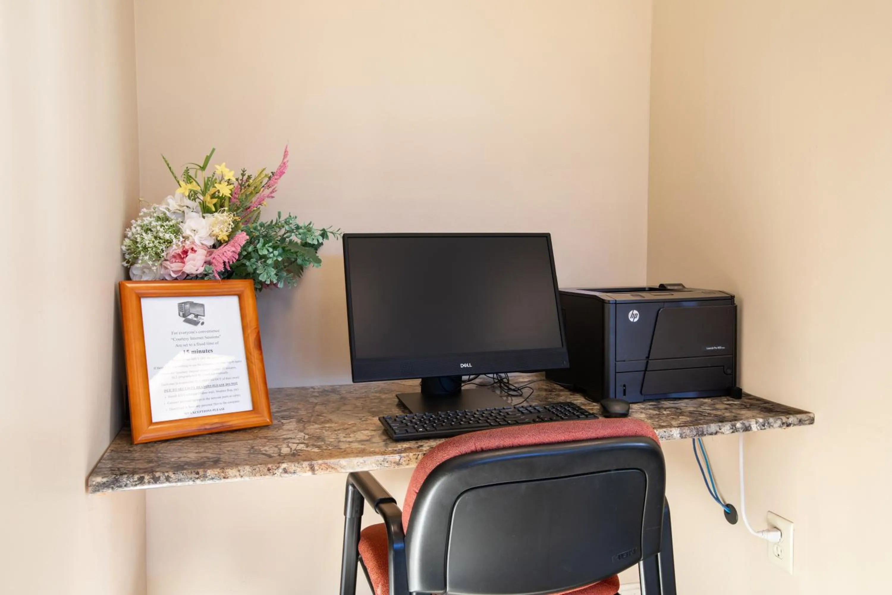 Business facilities in Vacation Village in the Berkshires