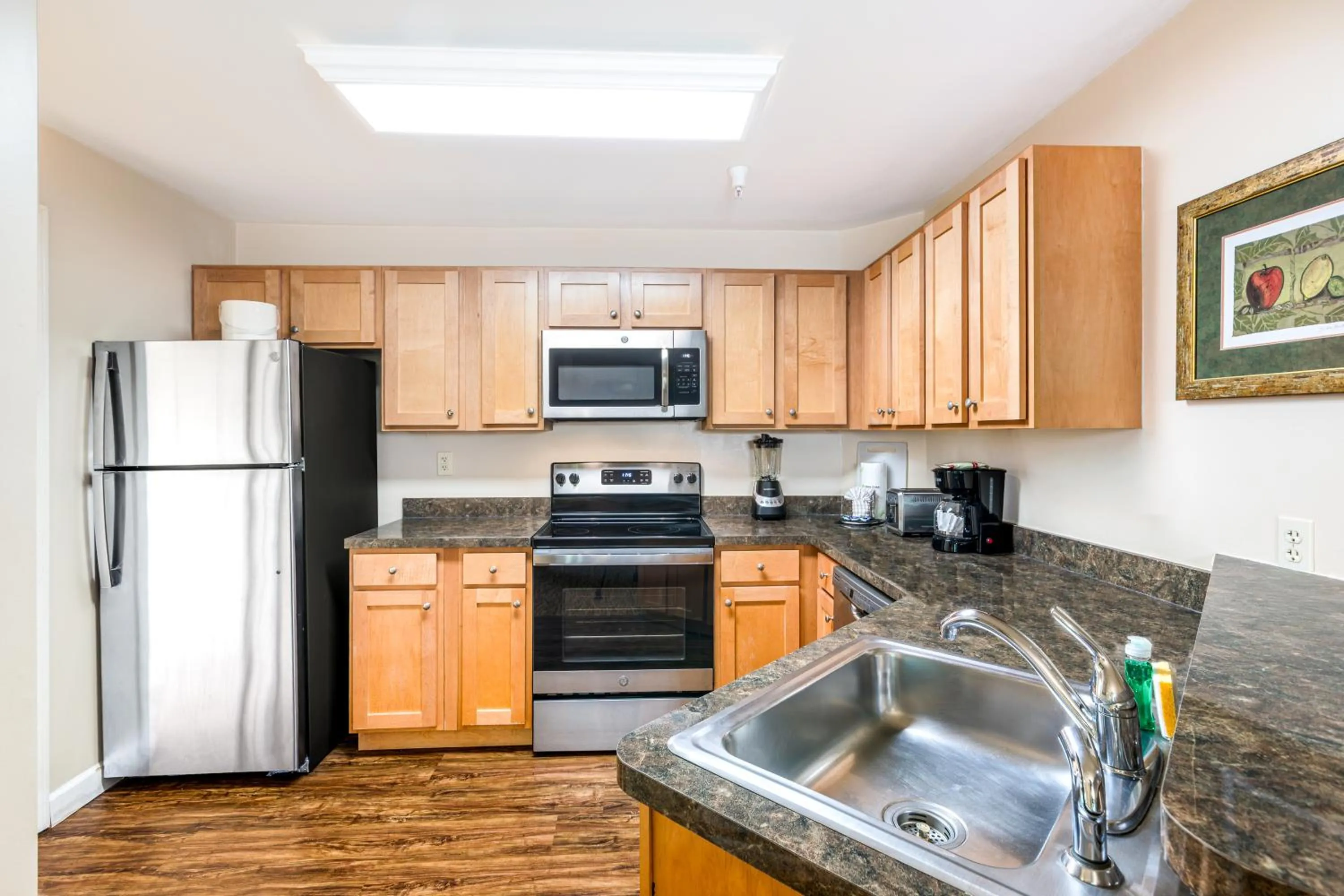 kitchen in Vacation Village in the Berkshires