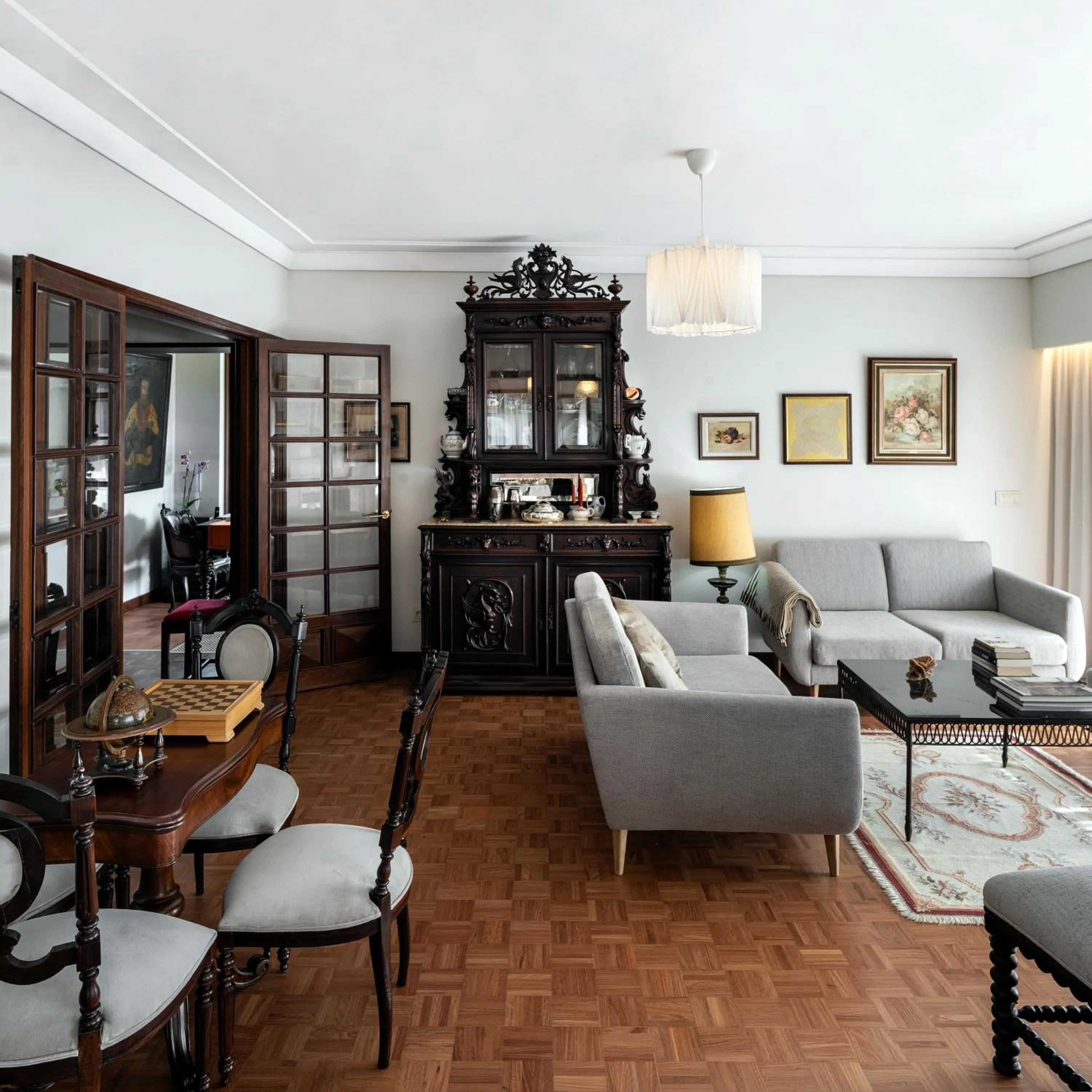 Living room in Santiago Family House