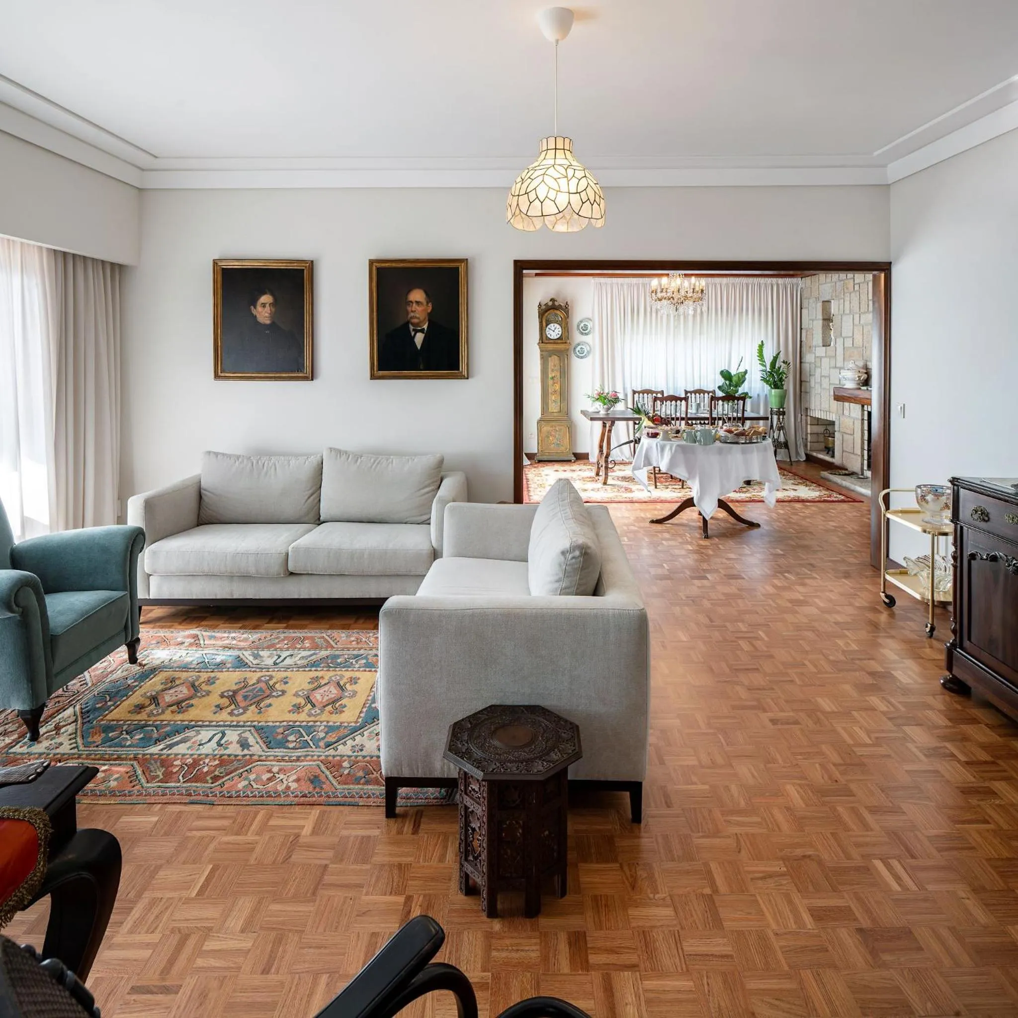 Living room in Santiago Family House