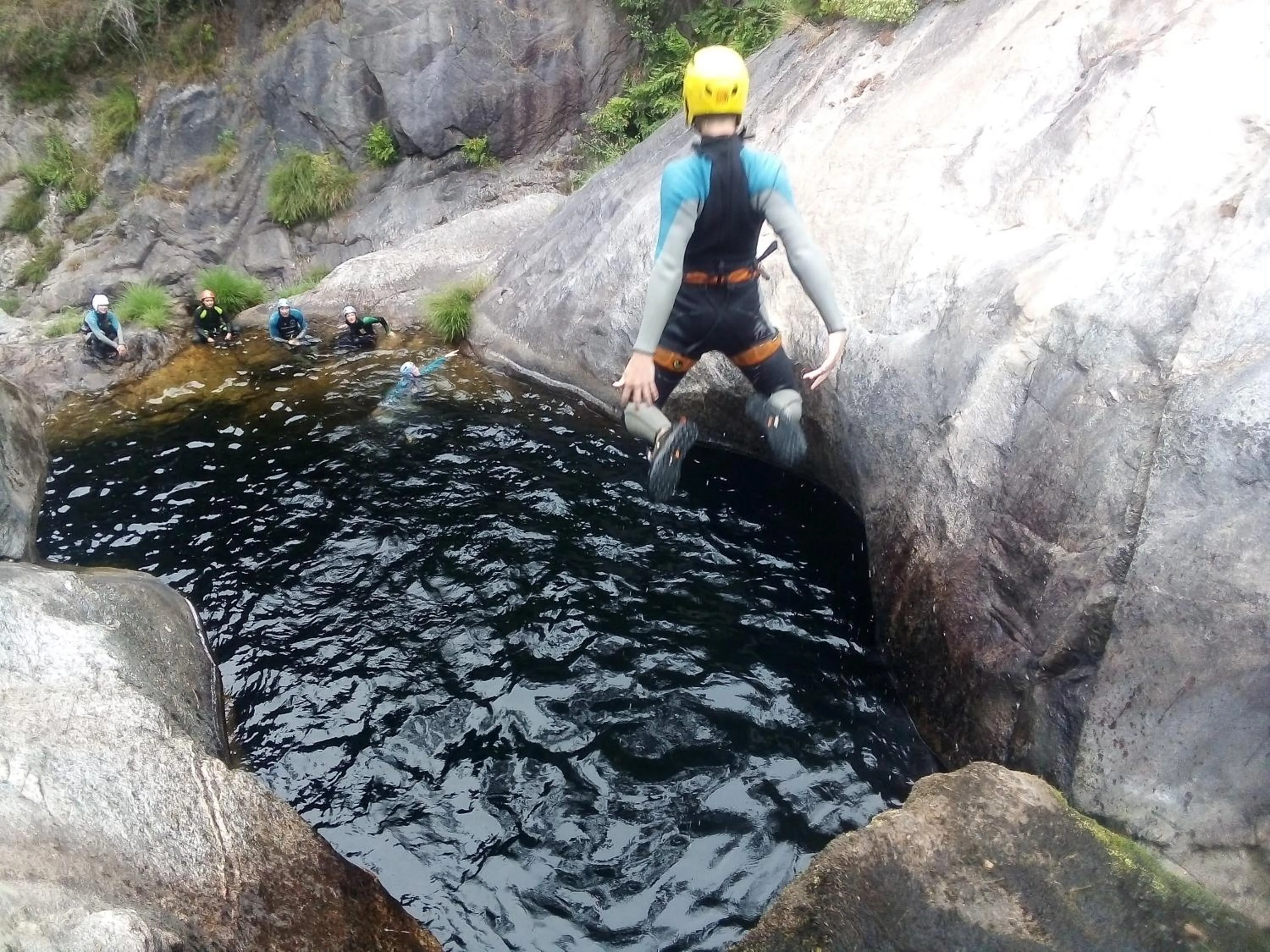 Natural landscape in Santiago Family House