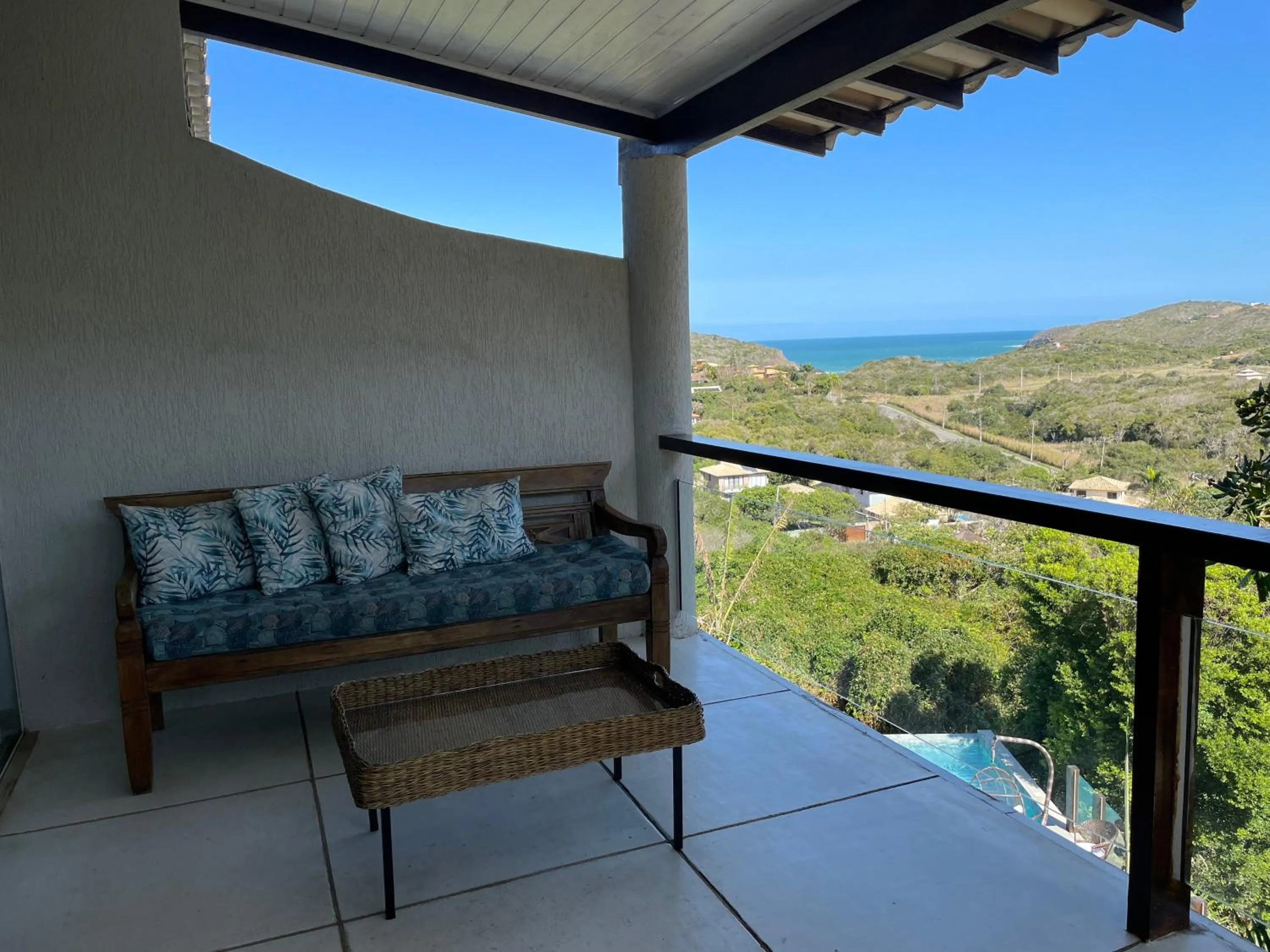 Balcony/Terrace in Pousada Peninsula de Buzios