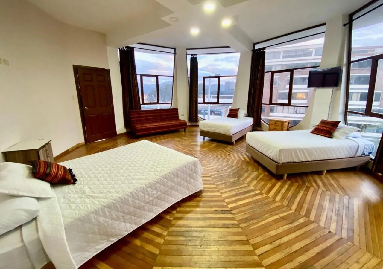 Bed in Hotel Chasky Cuenca