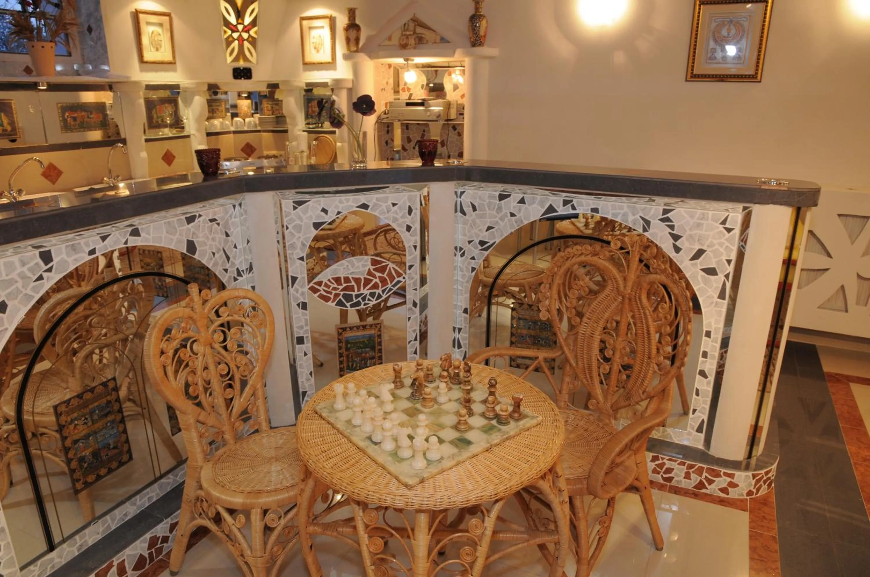 Lounge or bar in Geinberg Suites & Via Nova Lodges