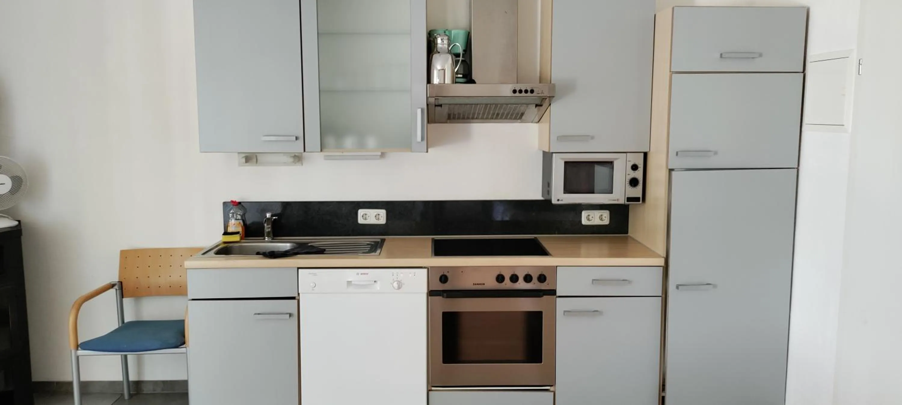 Kitchen or kitchenette in Geinberg Suites & Via Nova Lodges