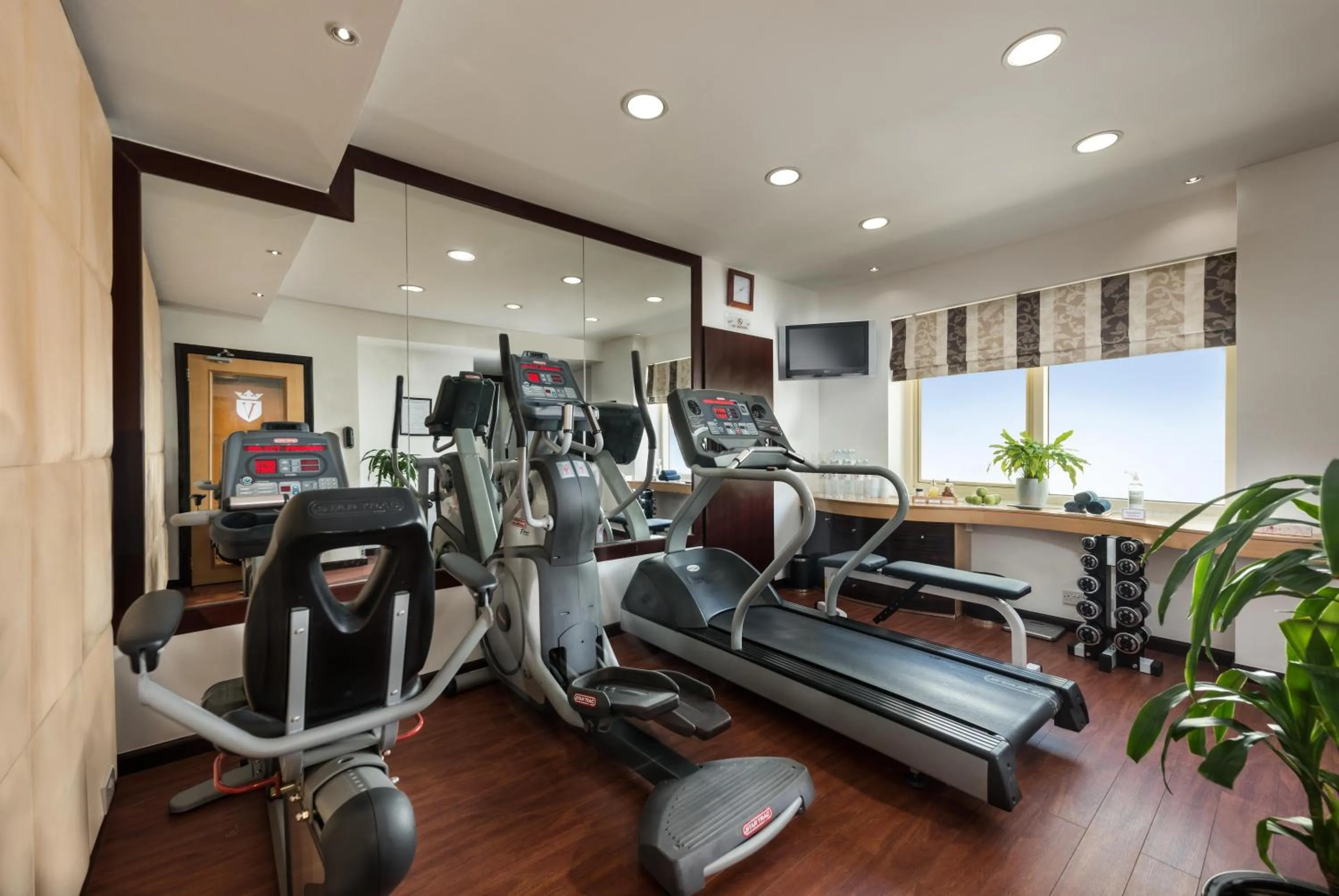 Fitness centre/facilities in Savoy Park Hotel Apartments