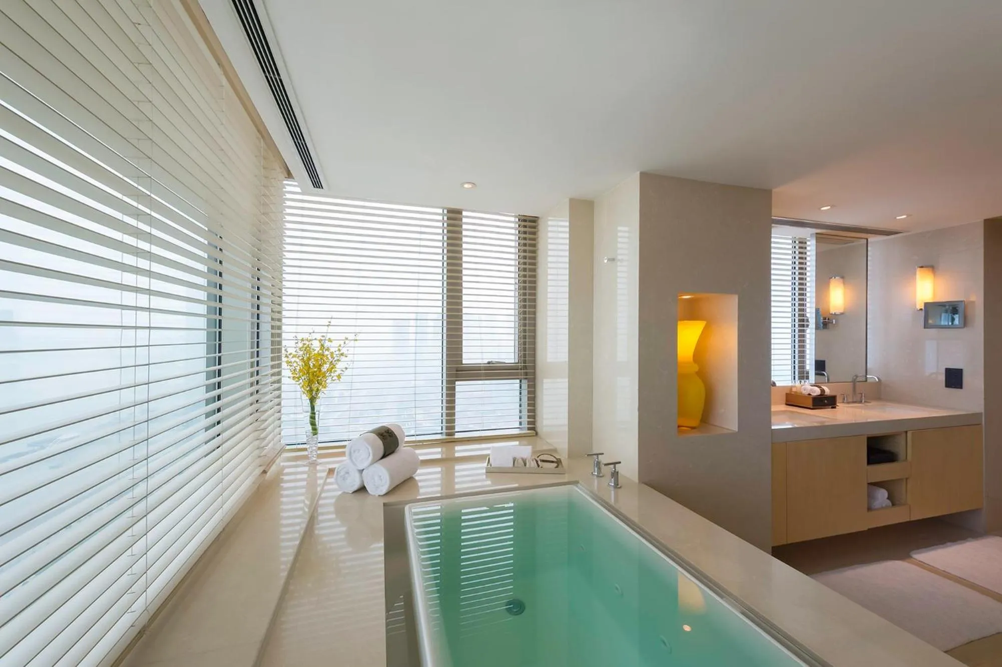 Bathroom in Marco Polo Wuhan