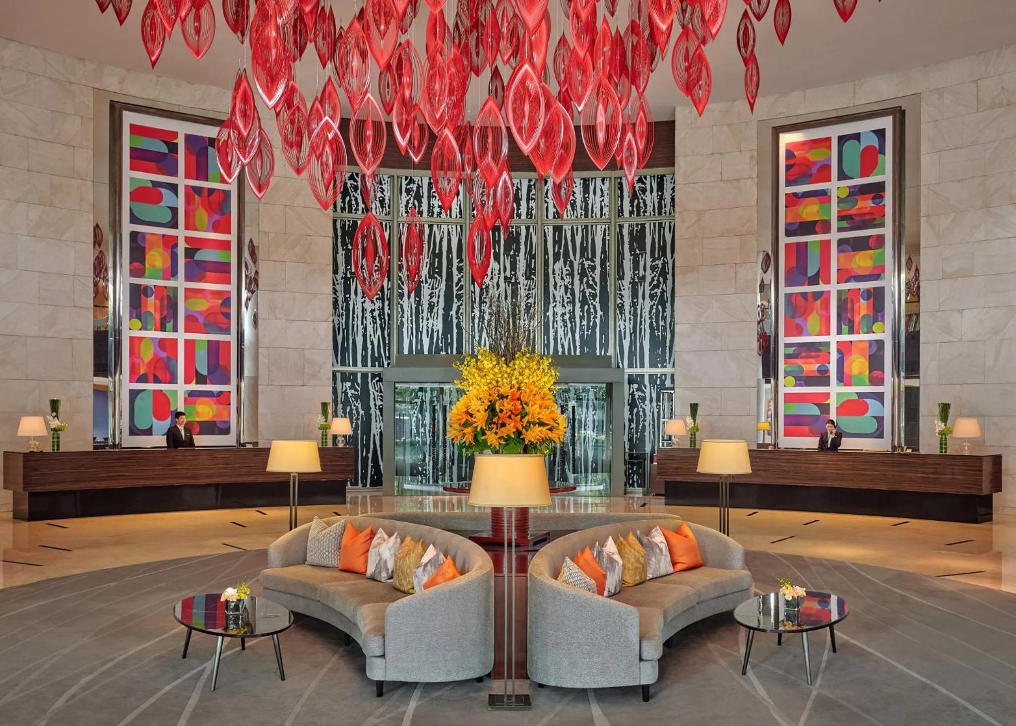 Lobby or reception in Marco Polo Wuhan