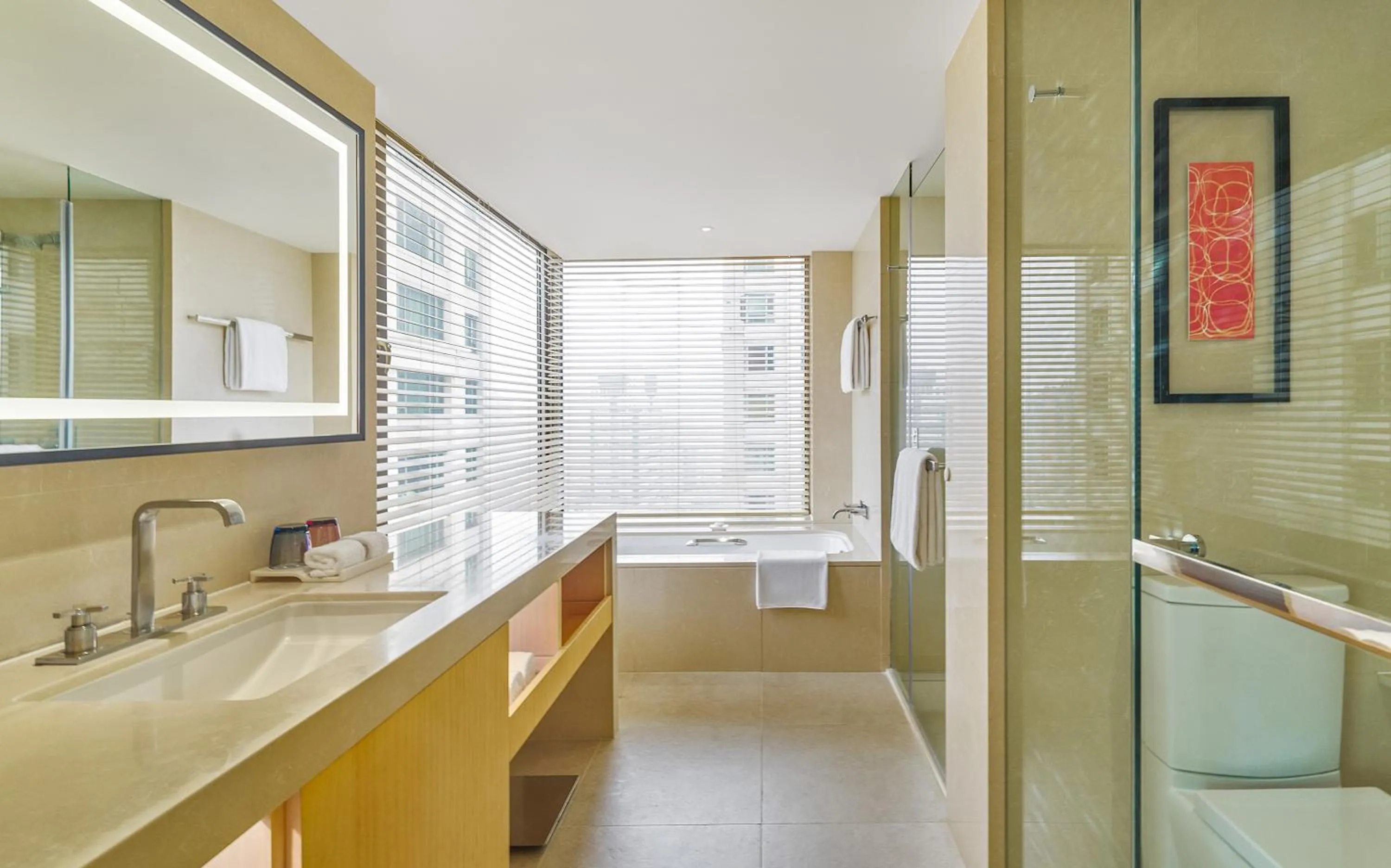 Bathroom in Marco Polo Wuhan