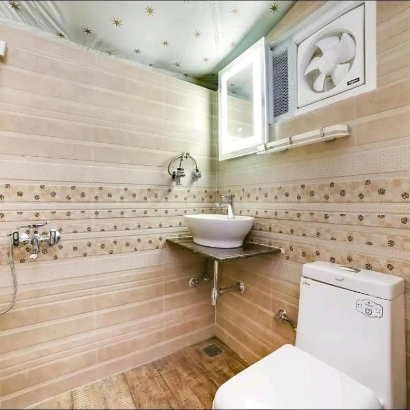 Toilet in Dawn N Dusk Glamping tents with quintessential valley view