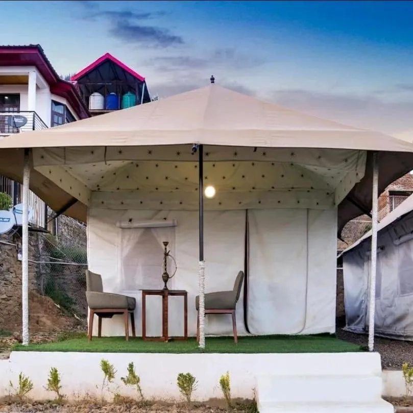 Dawn N Dusk Glamping tents with quintessential valley view