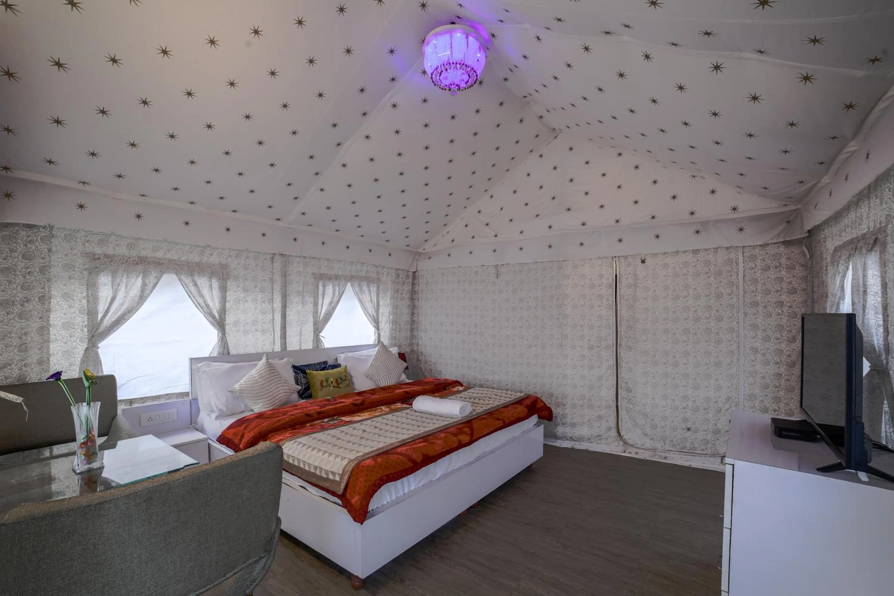 Dawn N Dusk Glamping tents with quintessential valley view