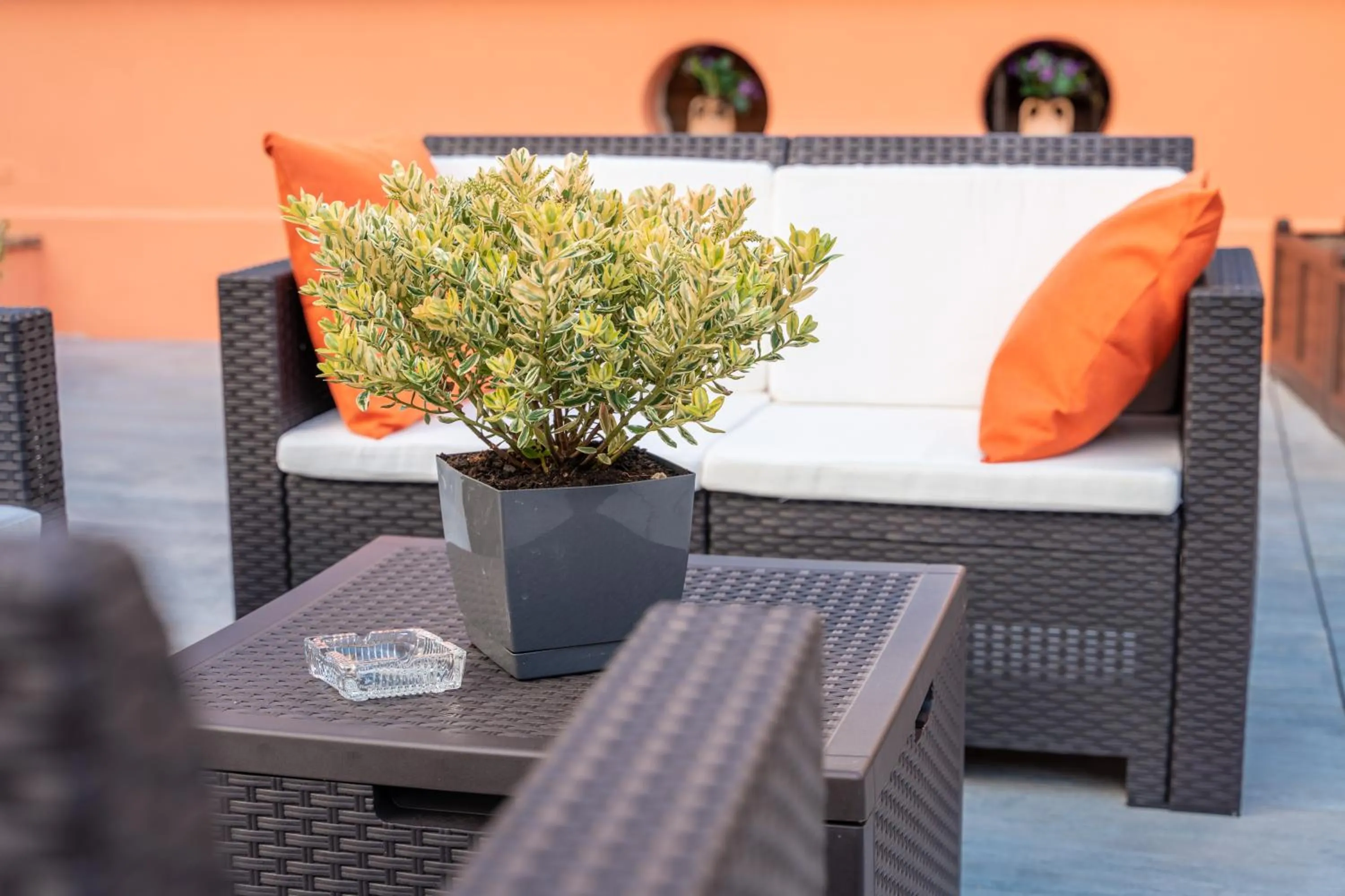 Balcony/Terrace in Albergo La Loggia di San Martino