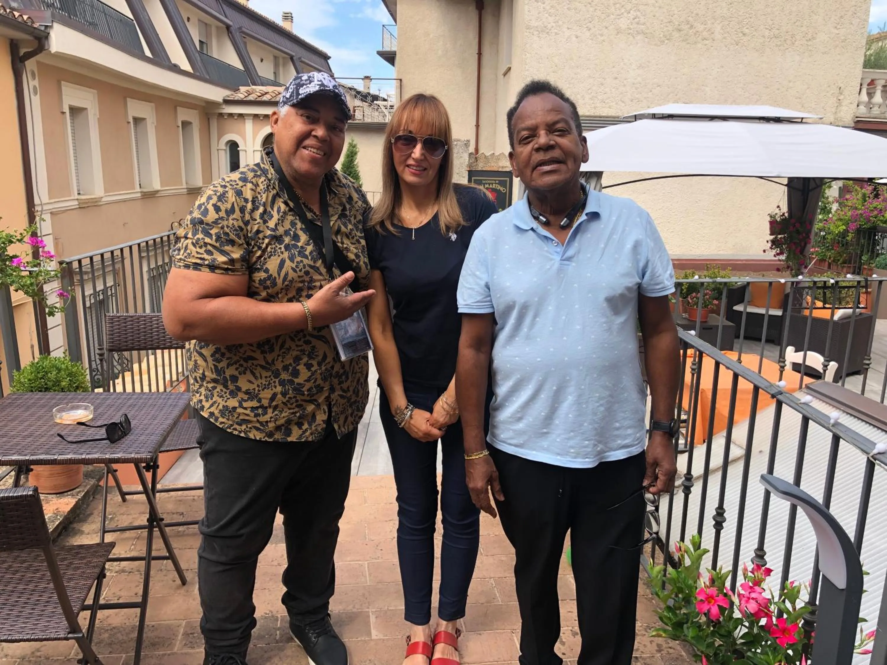 Balcony/Terrace in Albergo La Loggia di San Martino