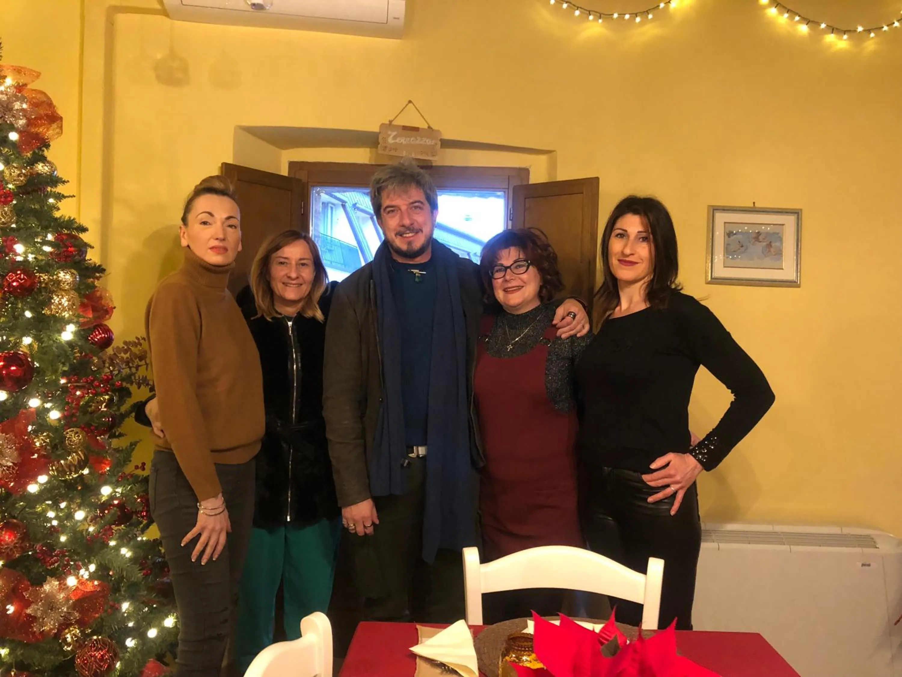 group of guests in Albergo La Loggia di San Martino