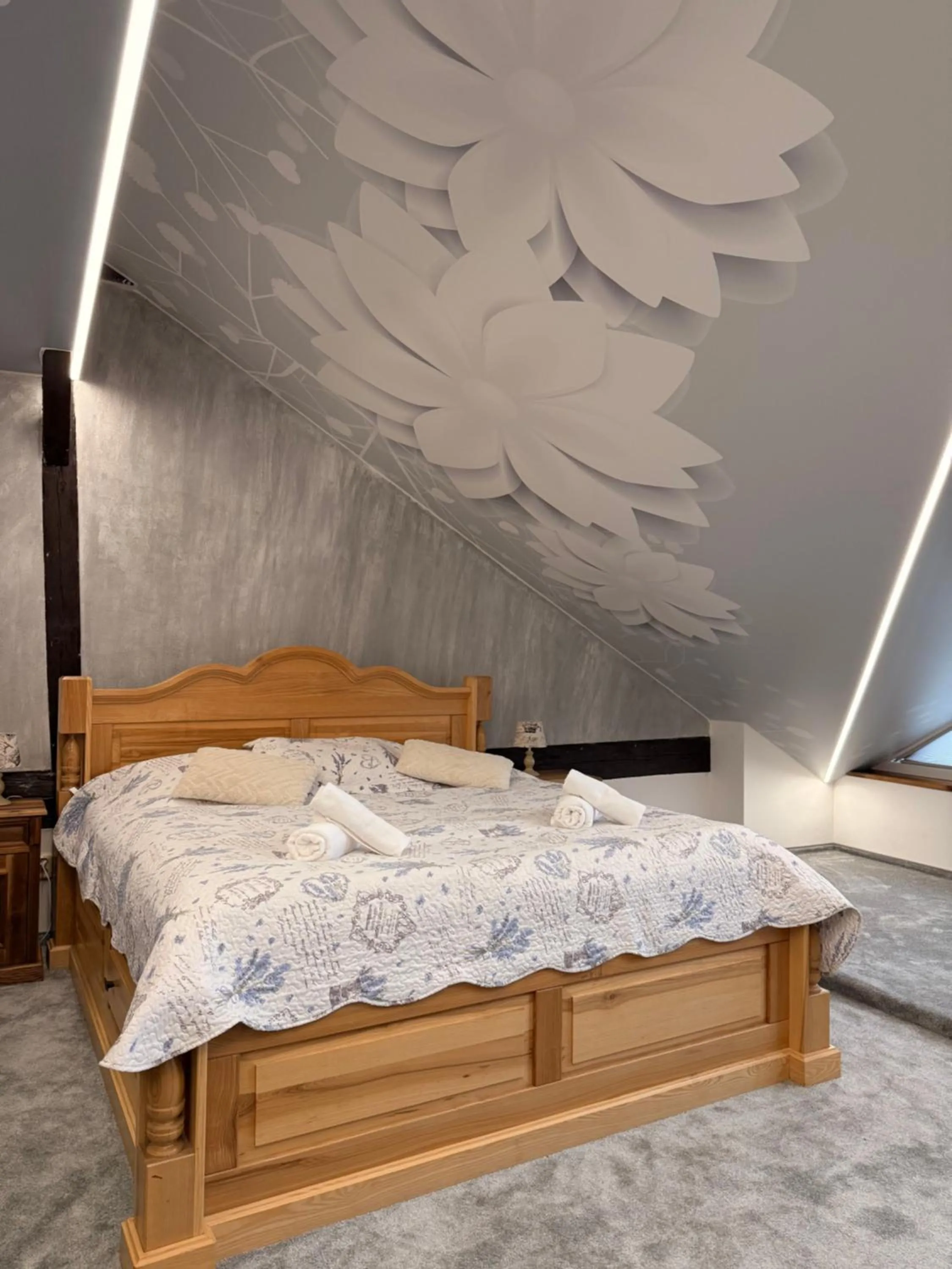 Bed in Hotel & wellness Hejtmanka