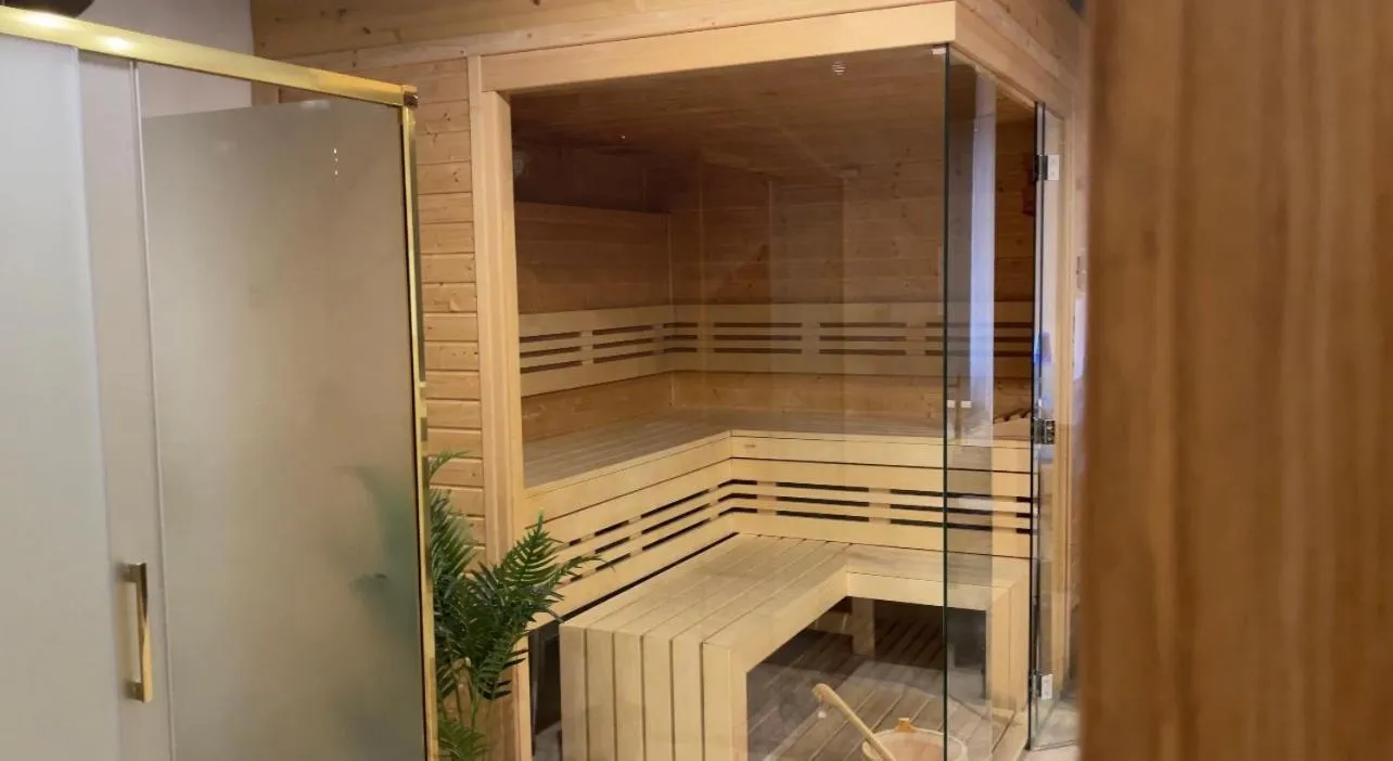 Sauna in Hotel & wellness Hejtmanka