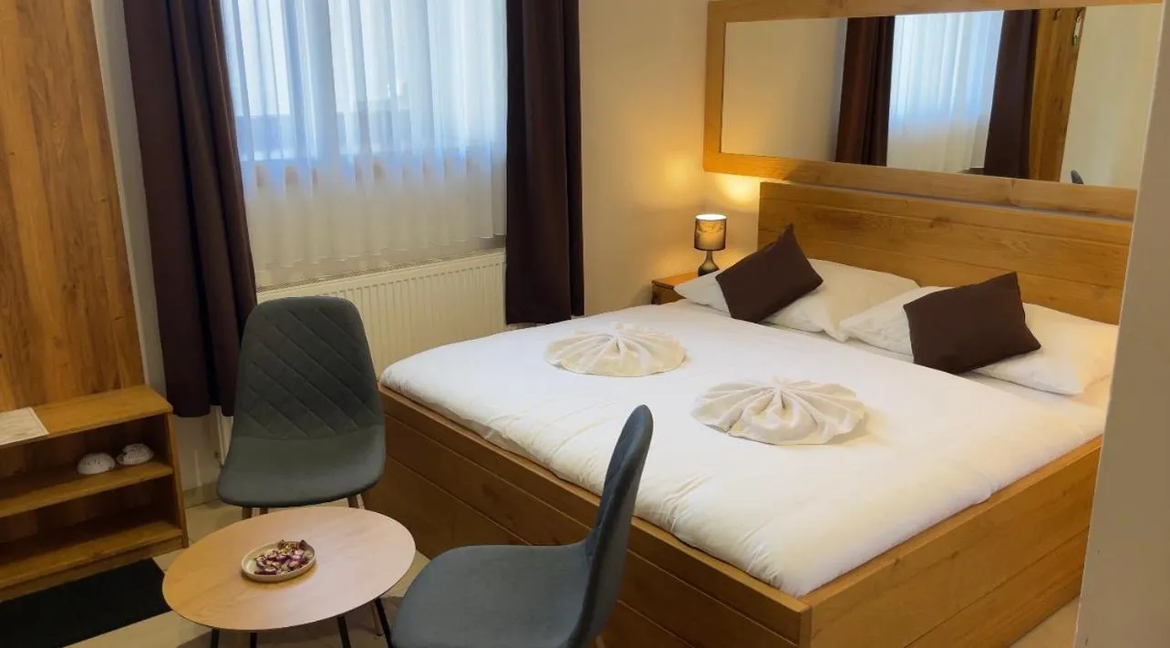 Bed in Hotel & wellness Hejtmanka