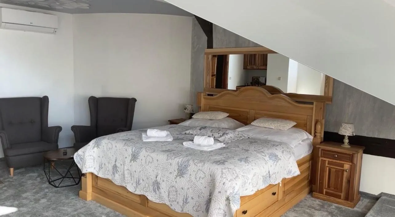 Bed in Hotel & wellness Hejtmanka