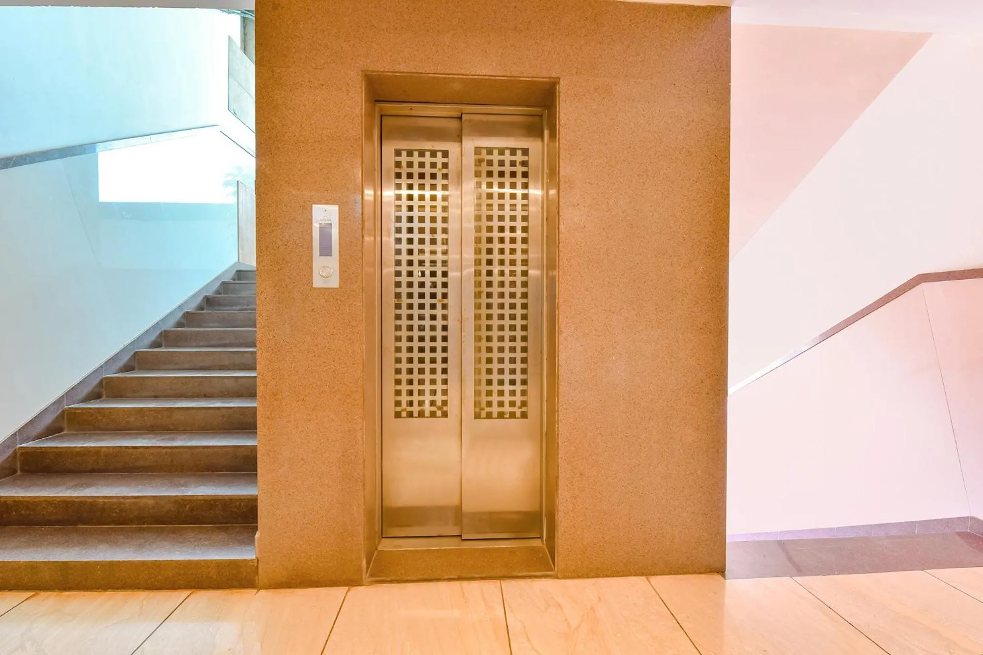 elevator in FabHotel Hill Park - Inside Suryam Trade Center