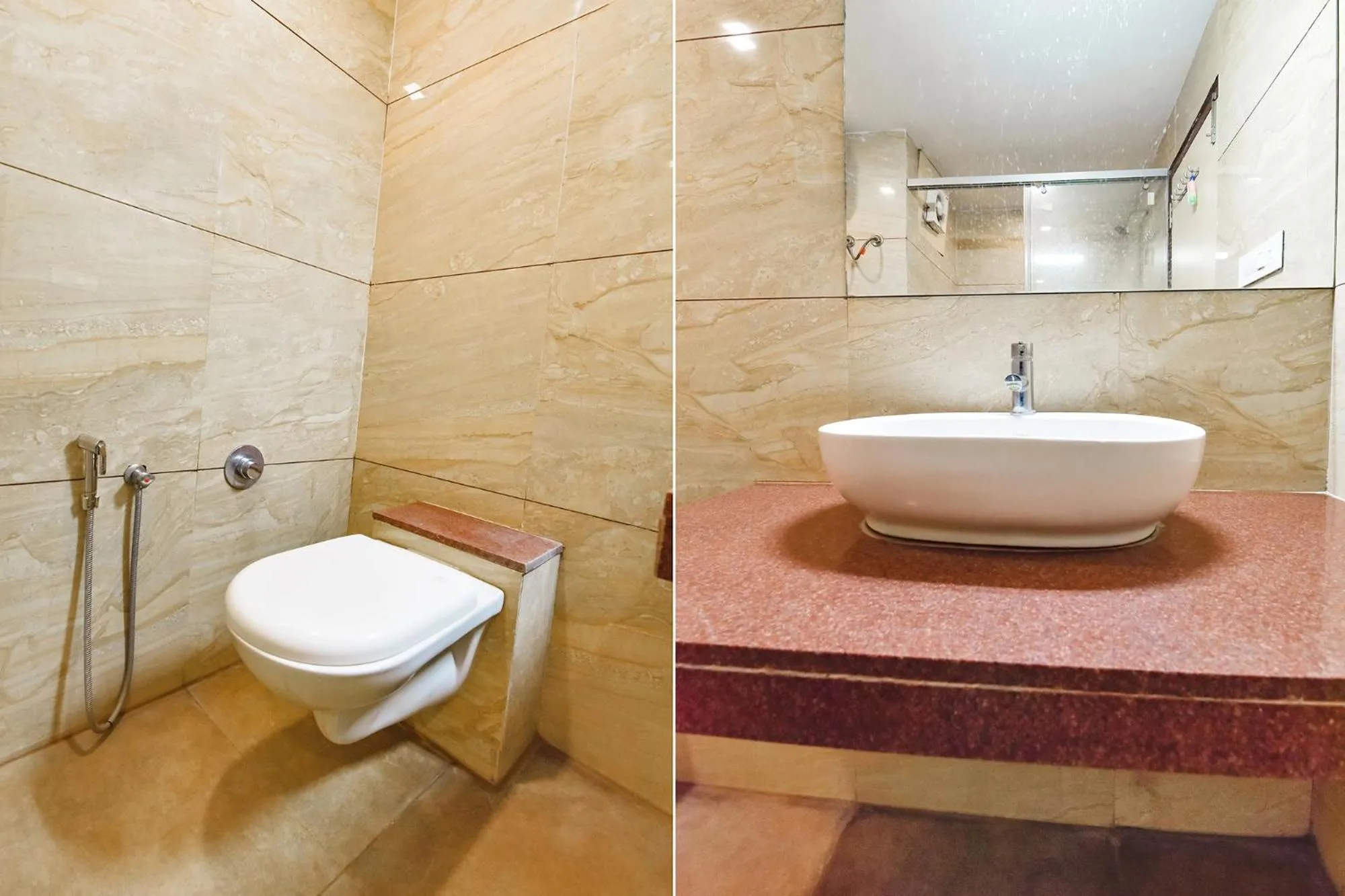 Bathroom in FabHotel Hill Park - Inside Suryam Trade Center