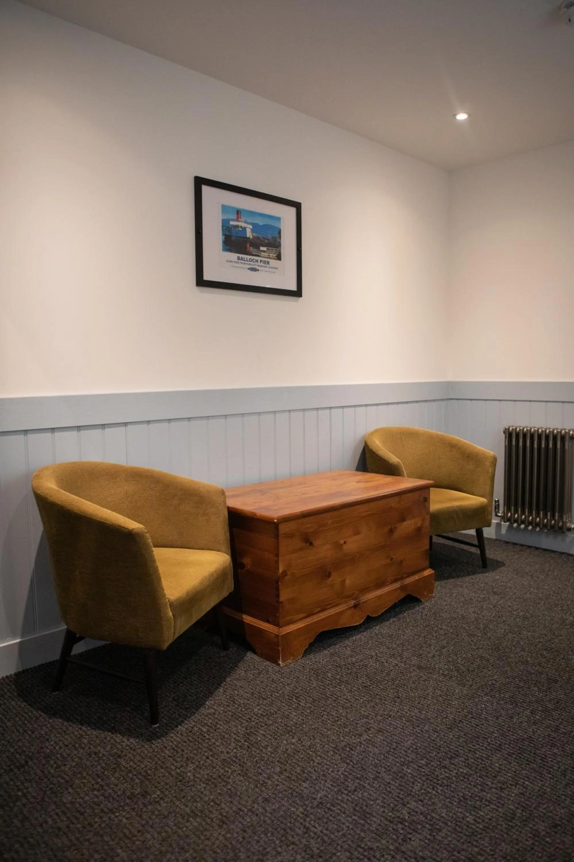 Seating area in Loch Lomond Hotel
