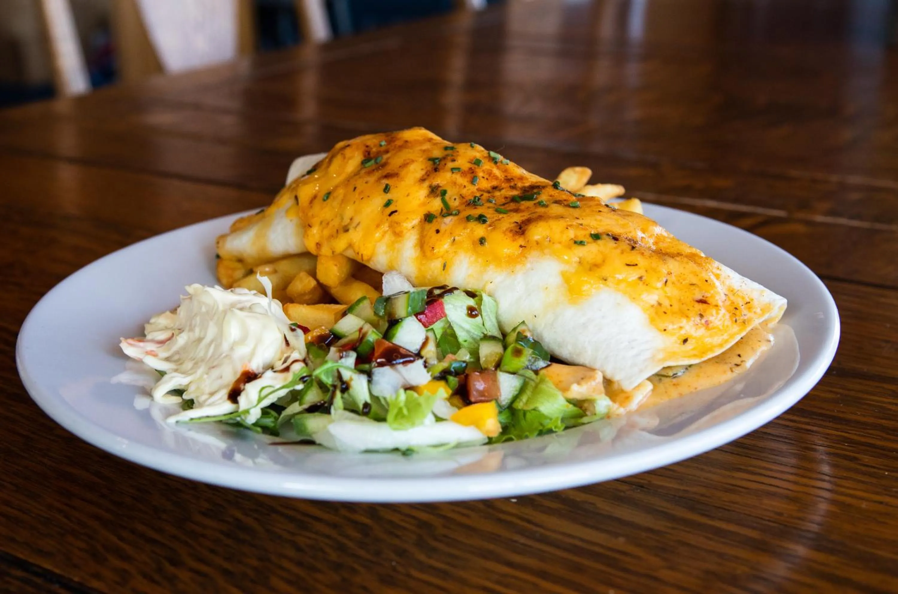 Food close-up in Loch Lomond Hotel