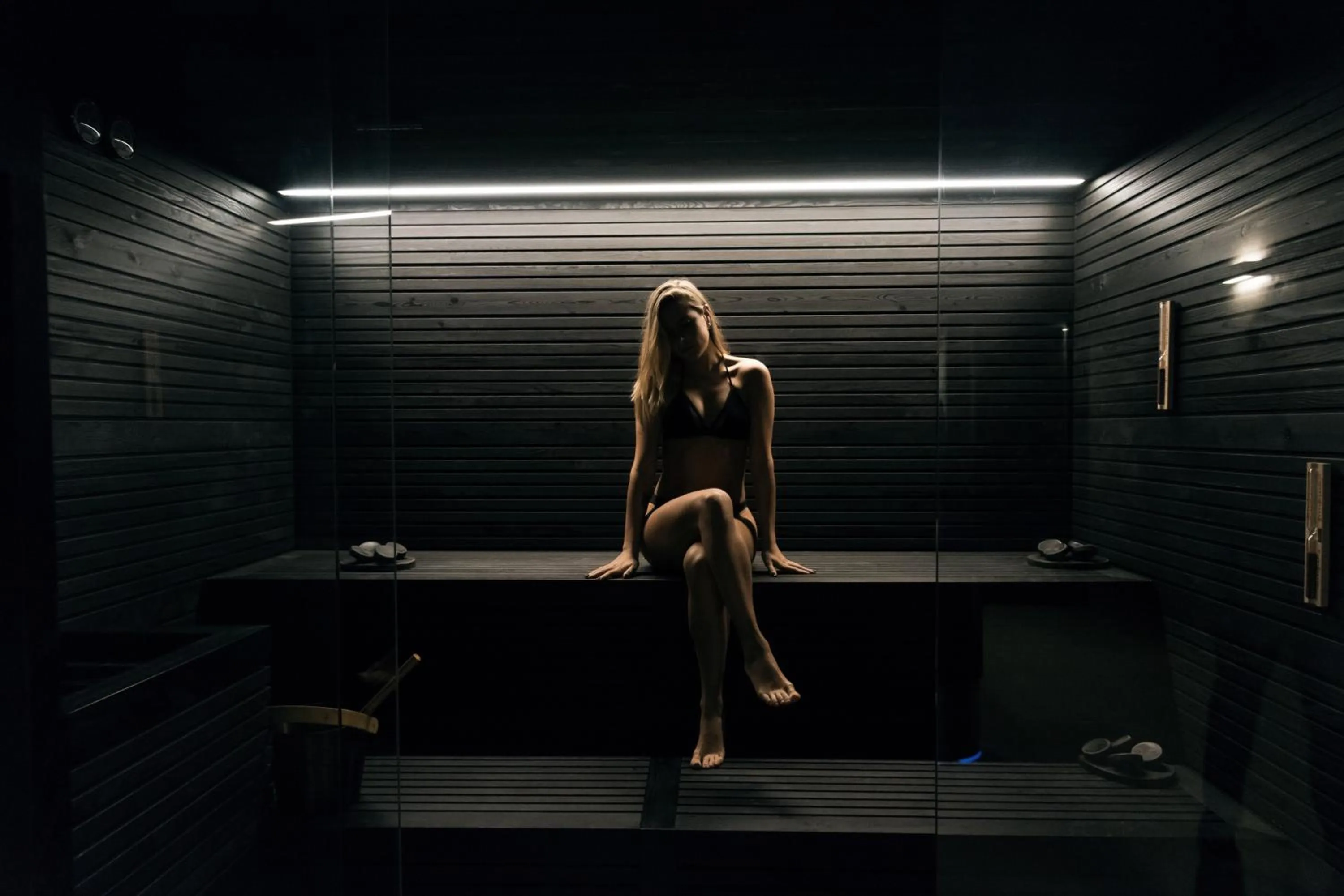 Sauna in Villa Pesce 1820 Residenza d'Epoca & SPA