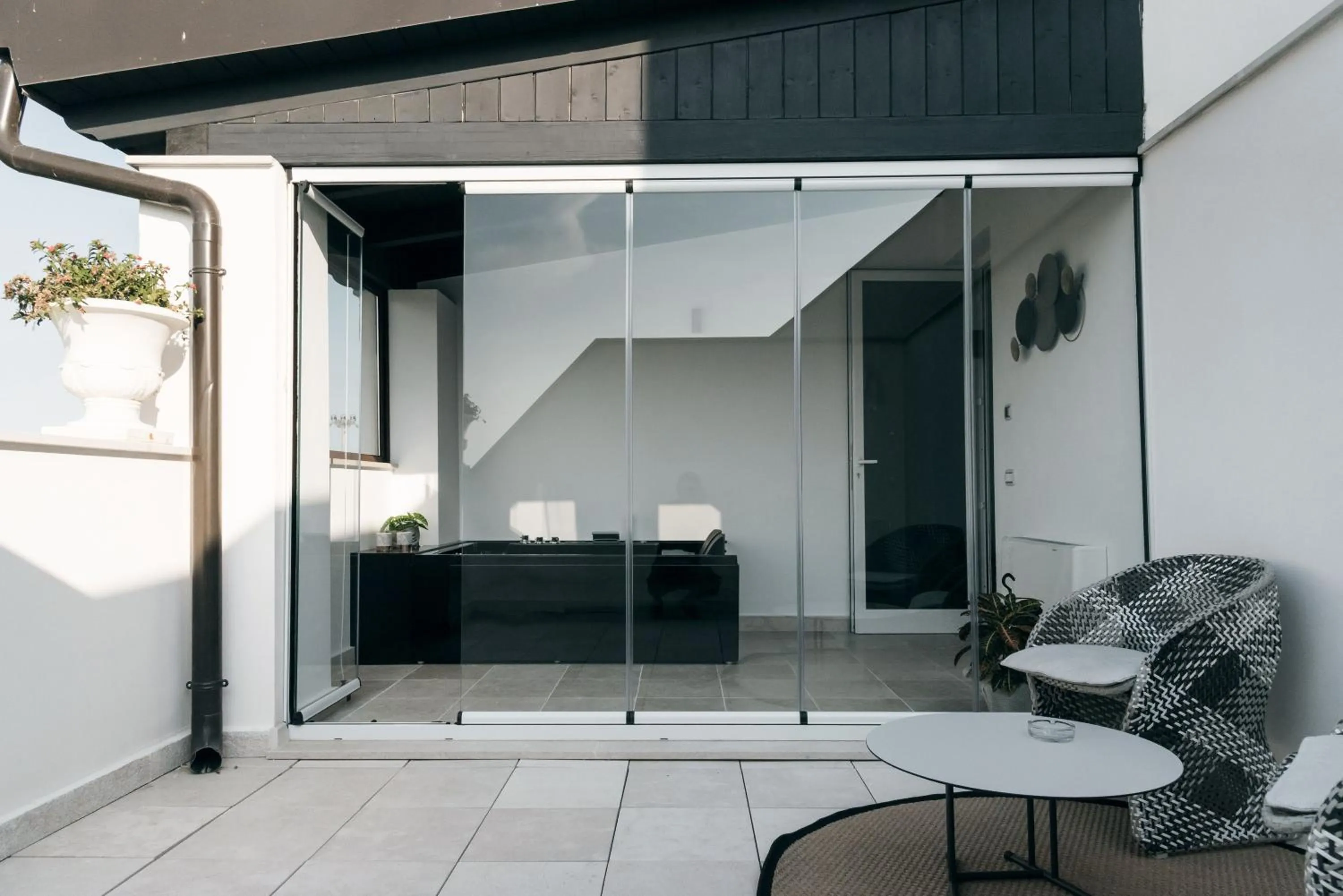 Balcony/Terrace in Villa Pesce 1820 Residenza d'Epoca & SPA