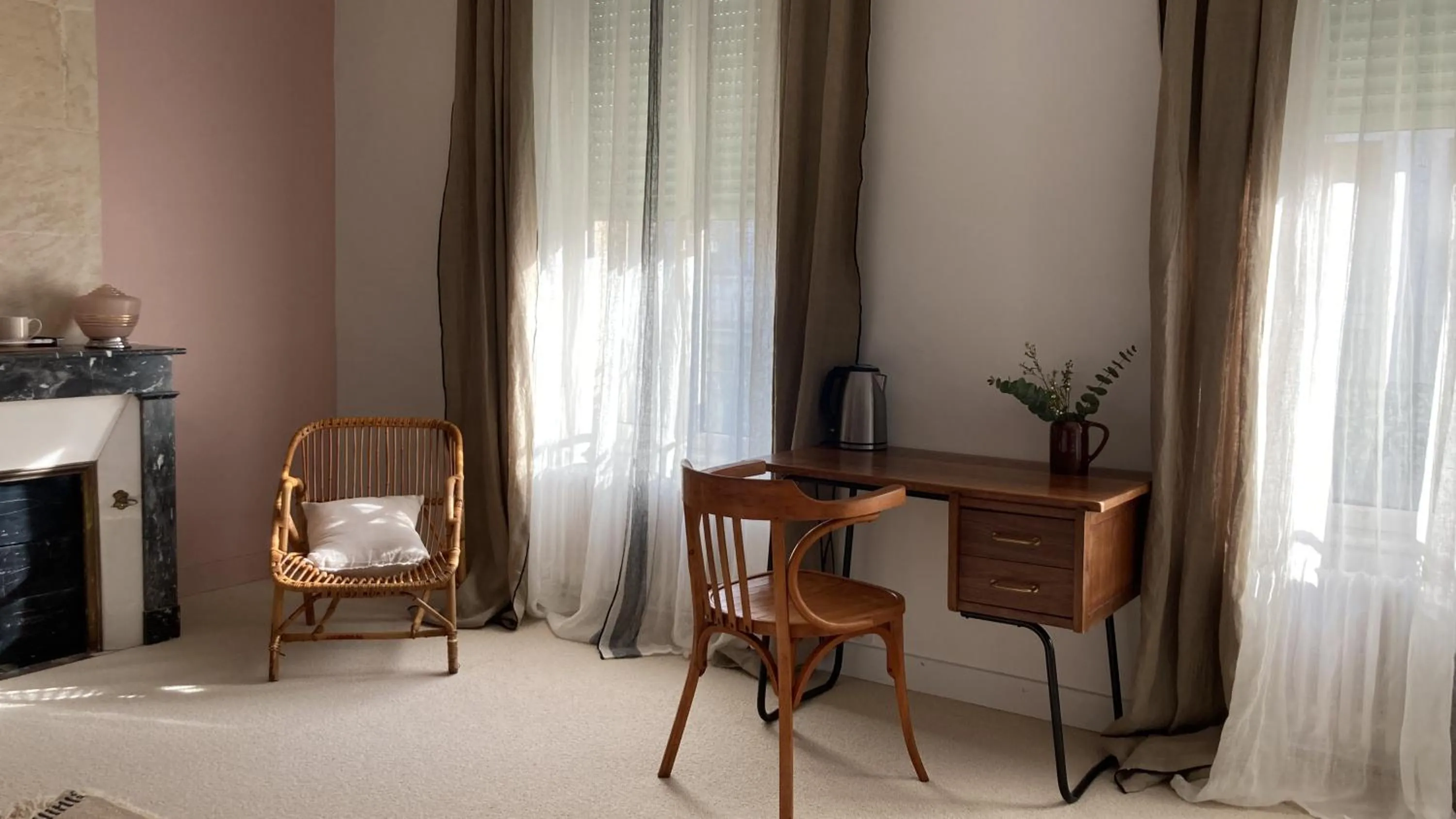 Seating area in Chambres d'hôtes - La Maison 19