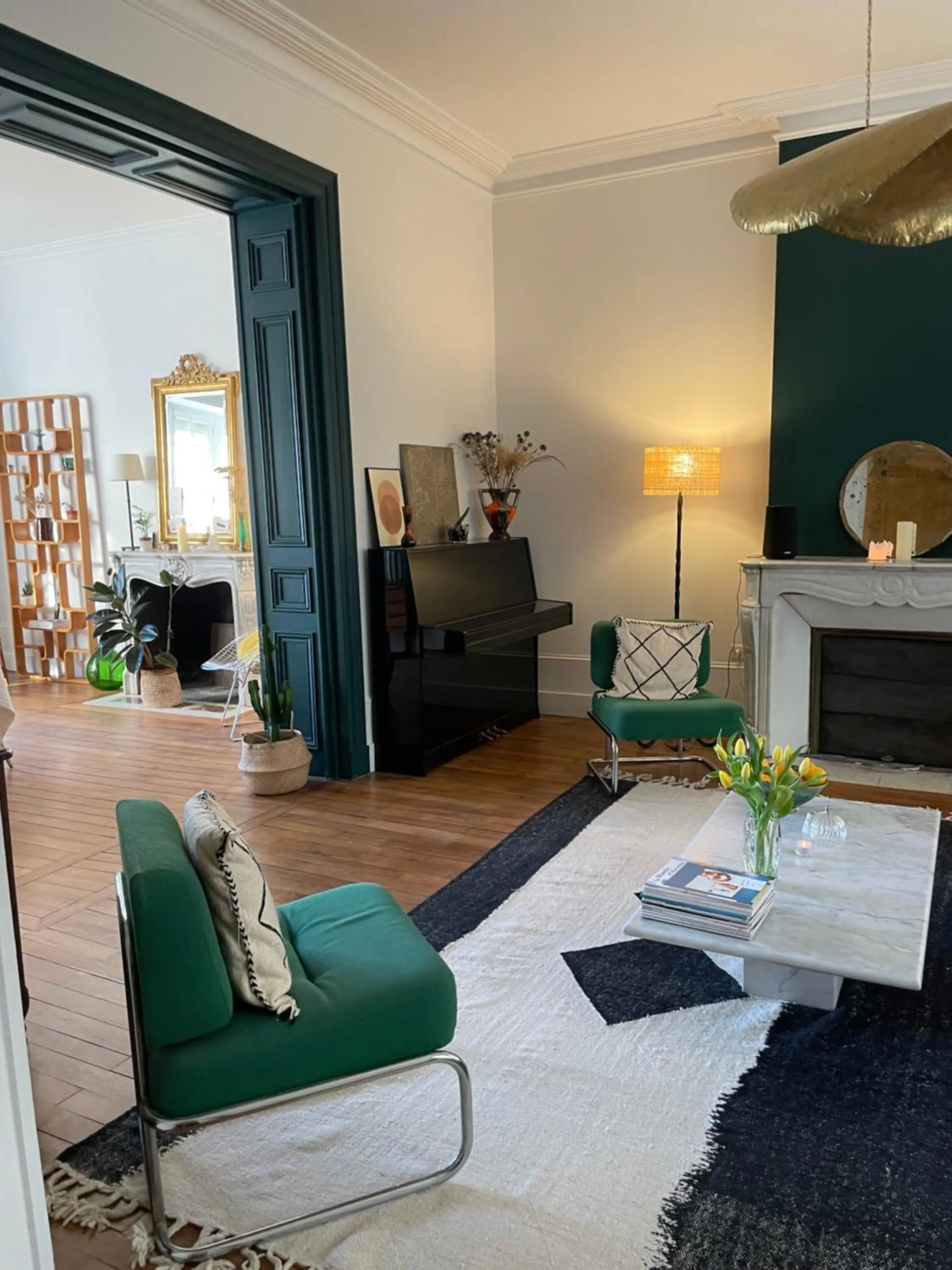 Living room in Chambres d'hôtes - La Maison 19