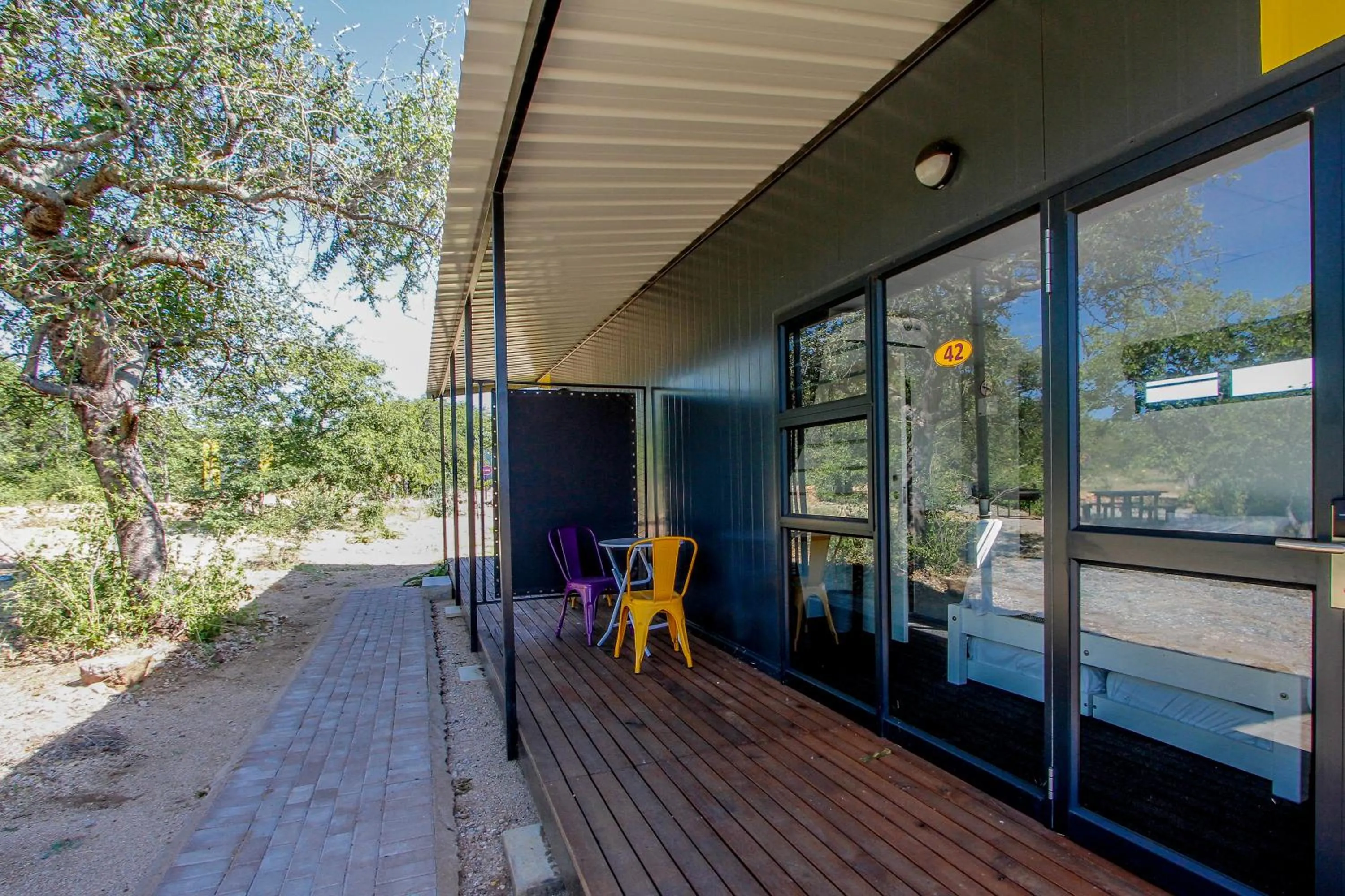 Patio in SleepOver Orpen Gate