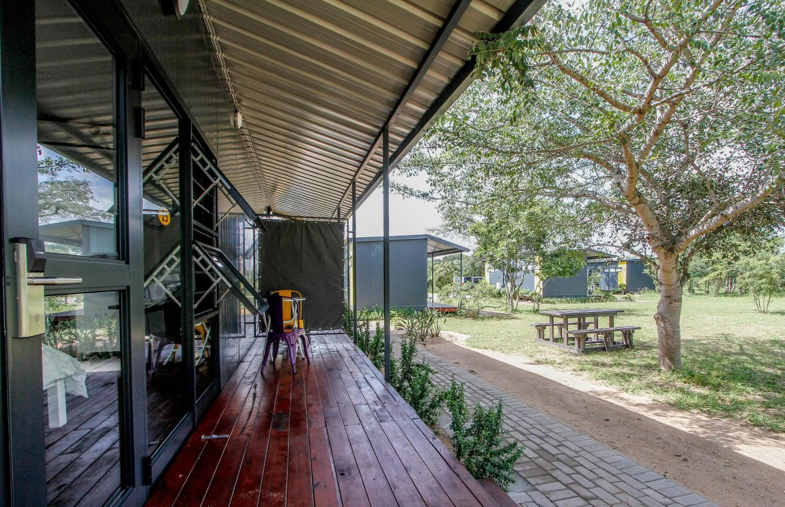 Patio in SleepOver Orpen Gate