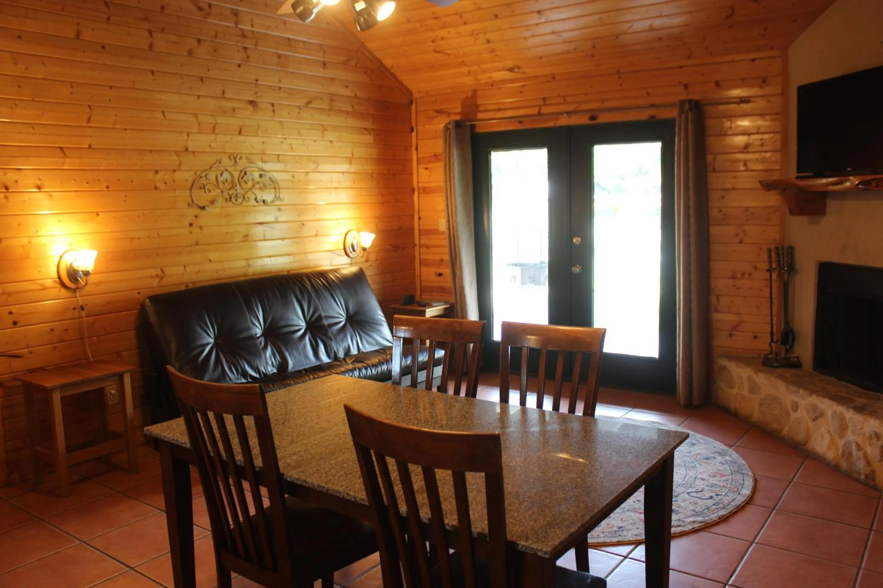 Living room in The Springs Retreat