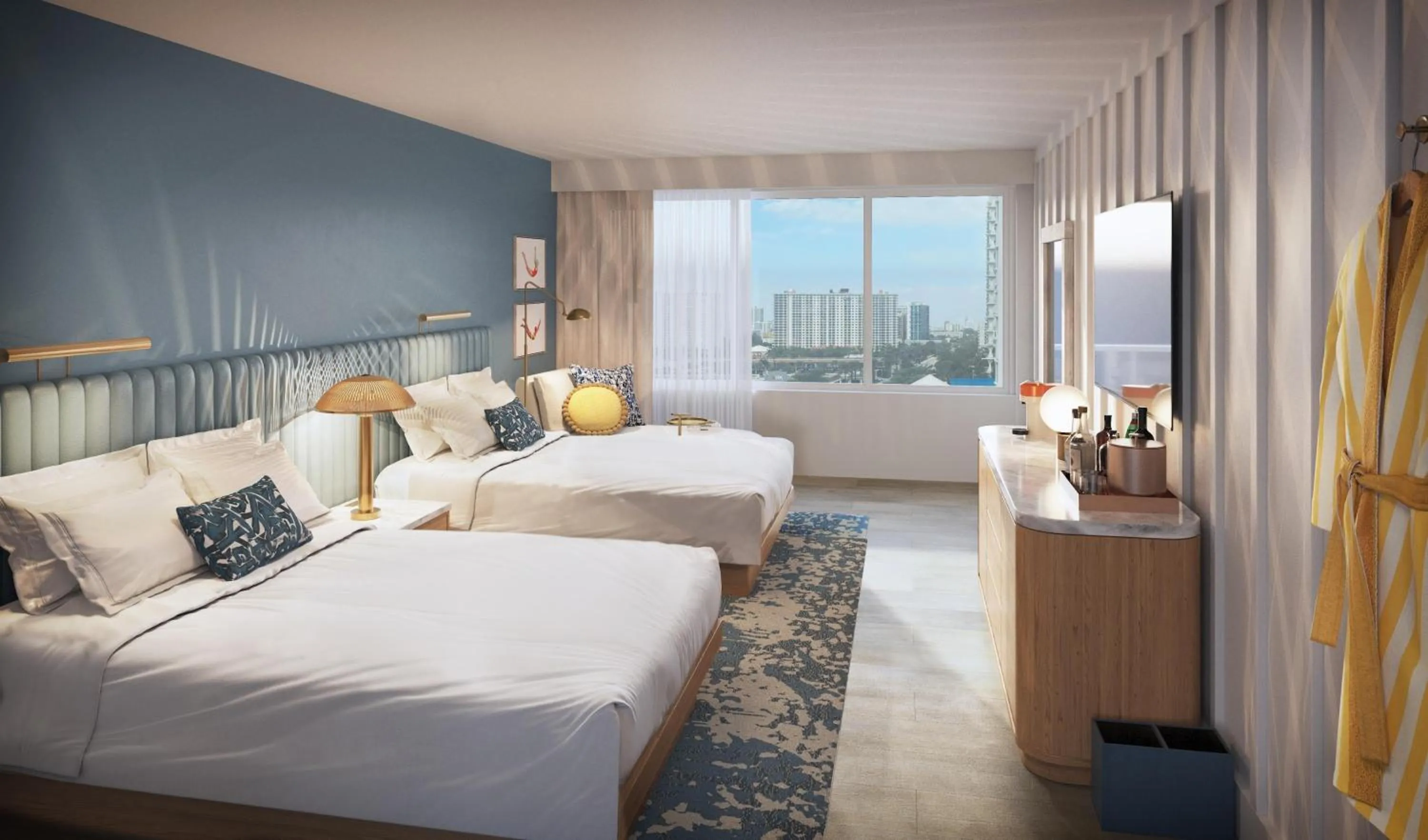 Bedroom, Bed in The Sunny