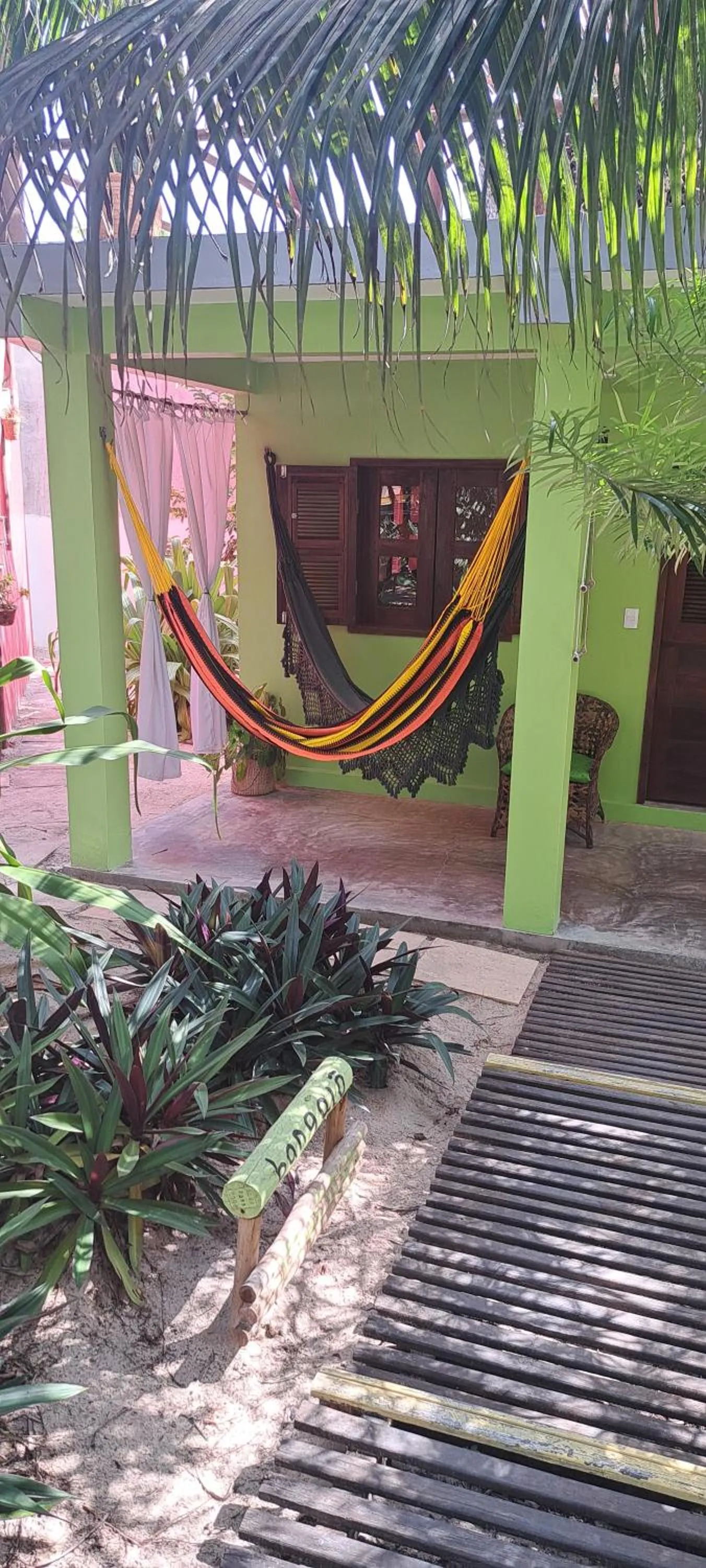 Garden in Pousada Lotus