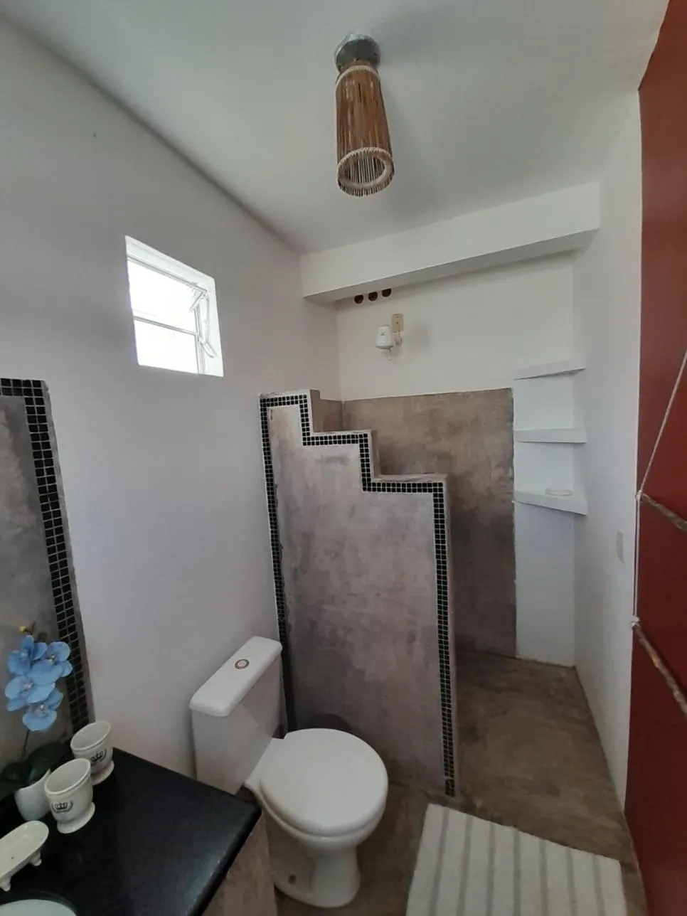 Shower in Pousada Lotus